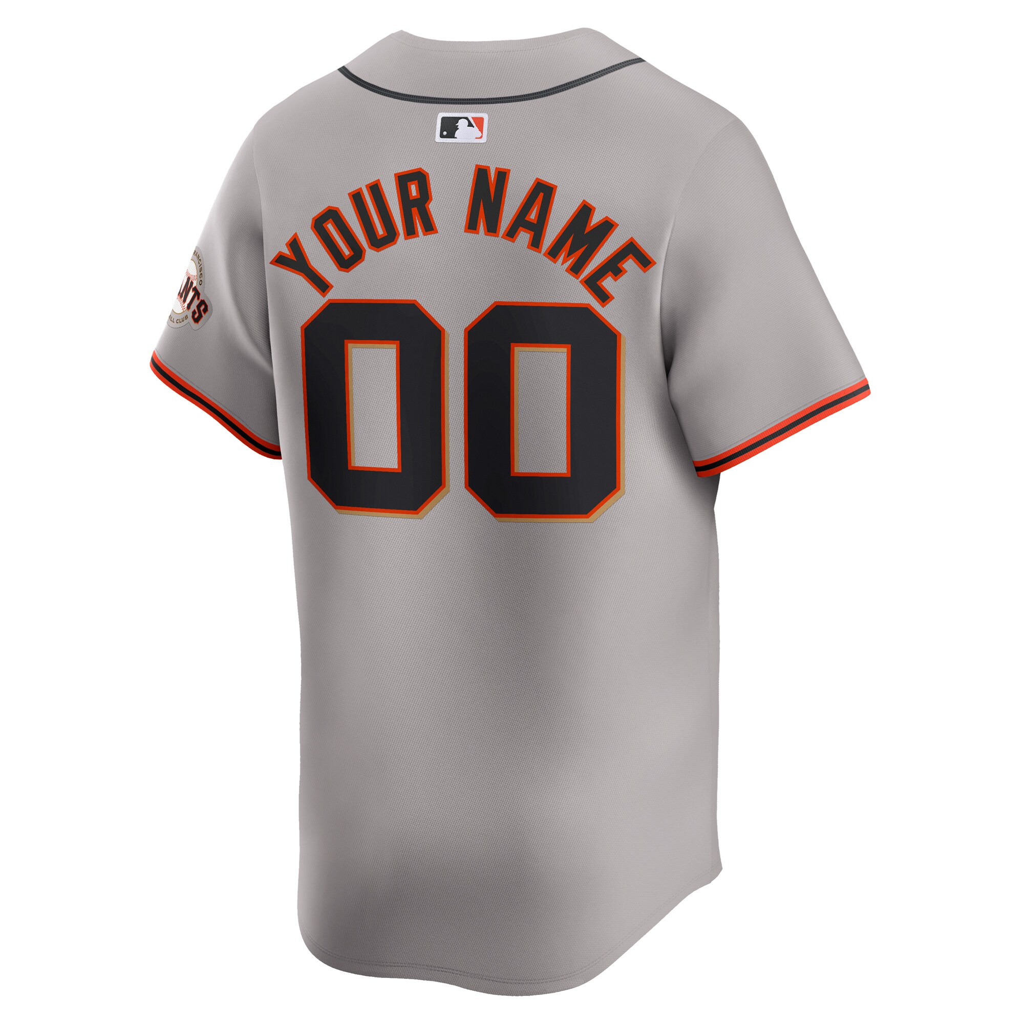 San Francisco Giants  Away Limited Custom Jersey - Gray