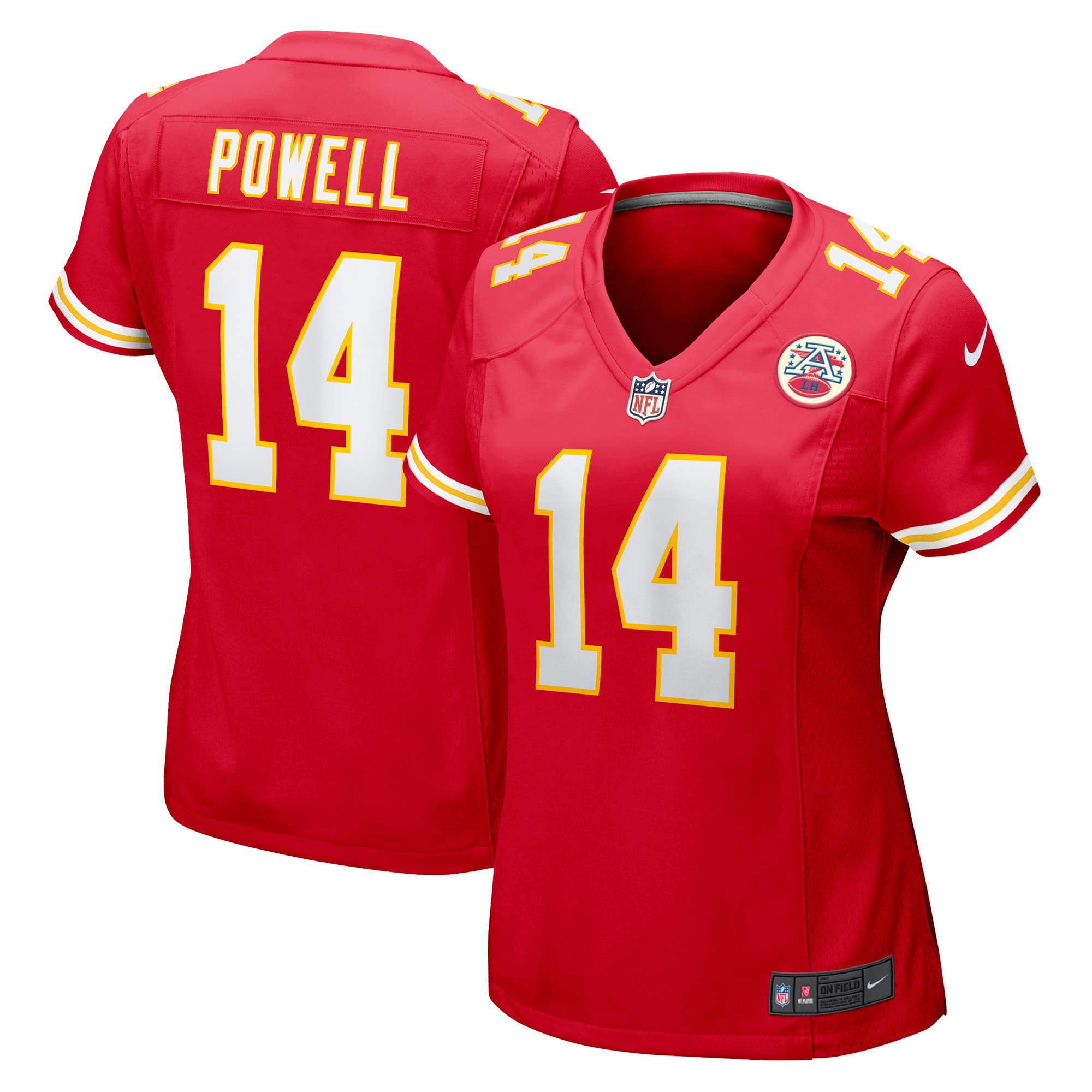 Cornell Powell Kansas City Chiefs  Women's Game Player Jersey - Red