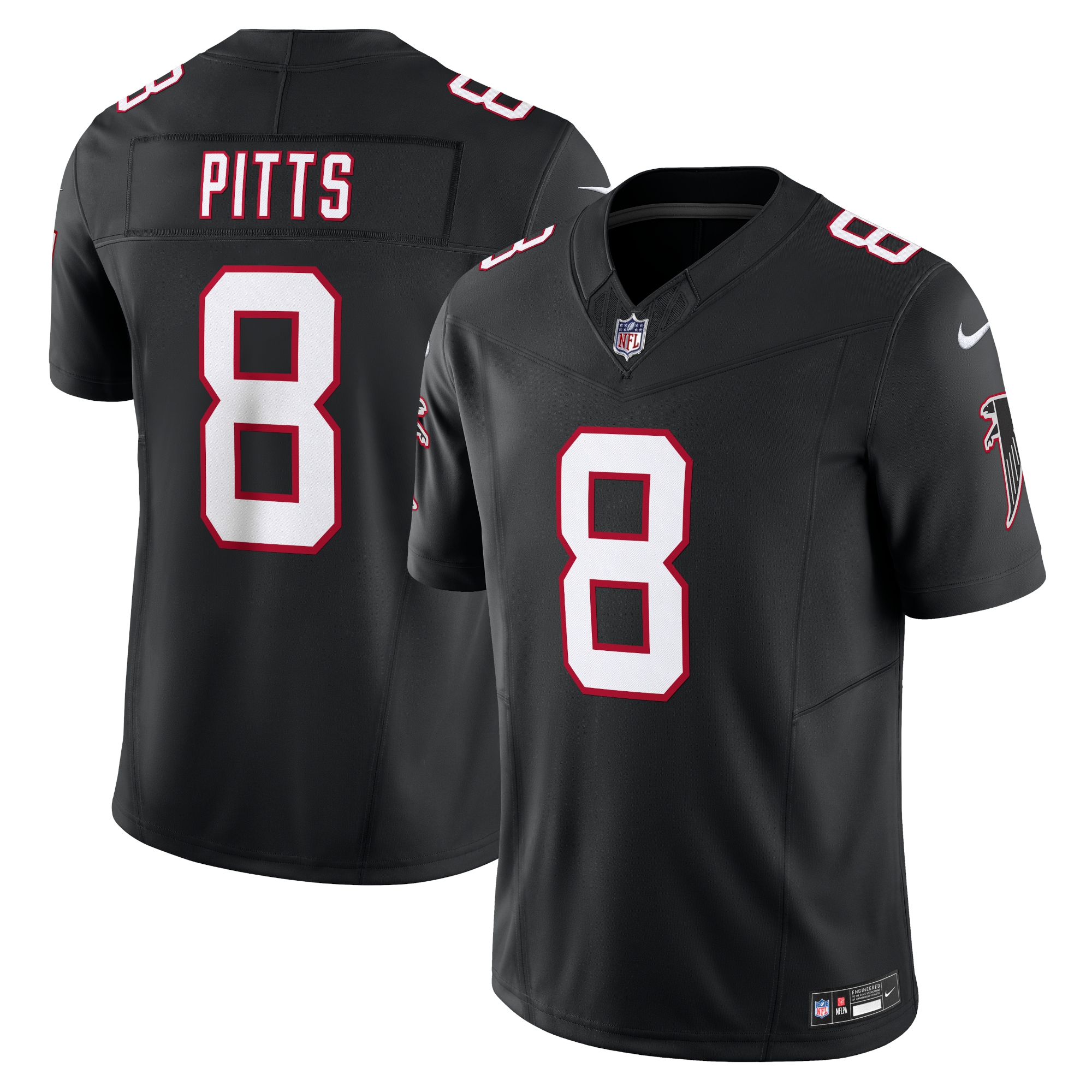 Kyle Pitts Atlanta Falcons  Vapor F.U.S.E. Limited Jersey - Black
