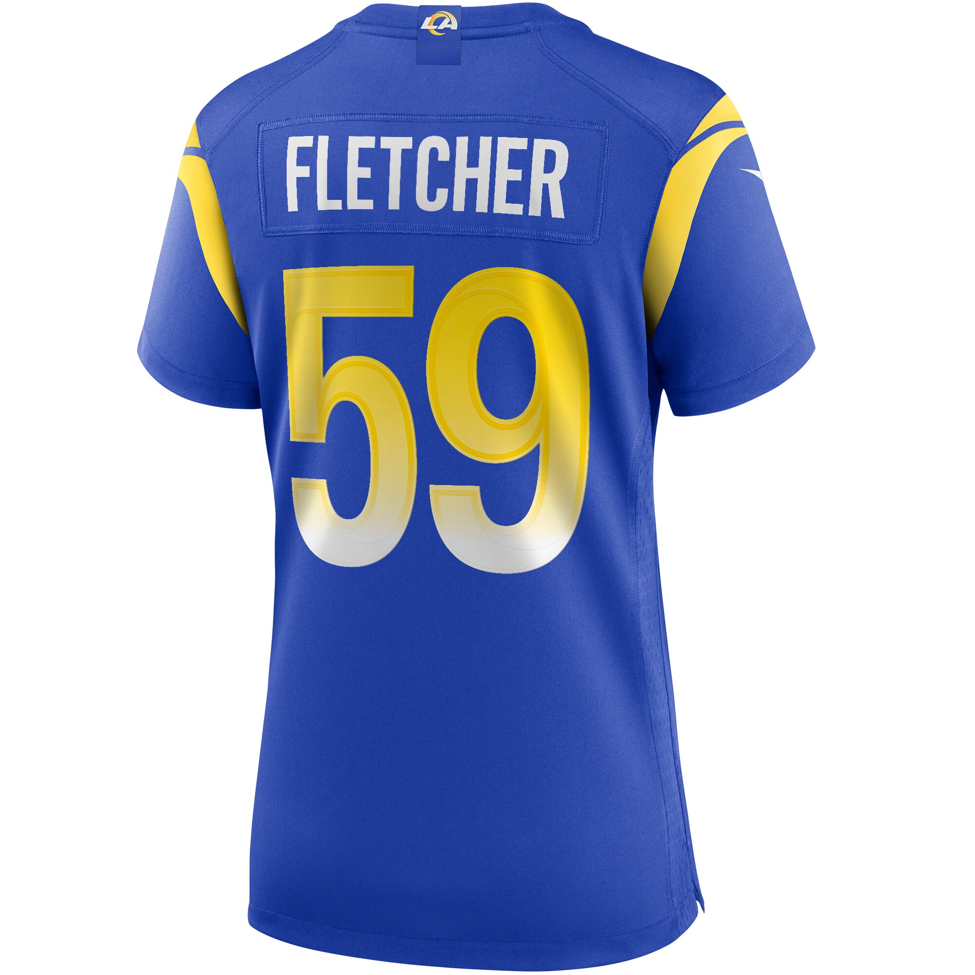 London Fletcher Los Angeles Rams  Women's Game Retired Player Jersey - Royal