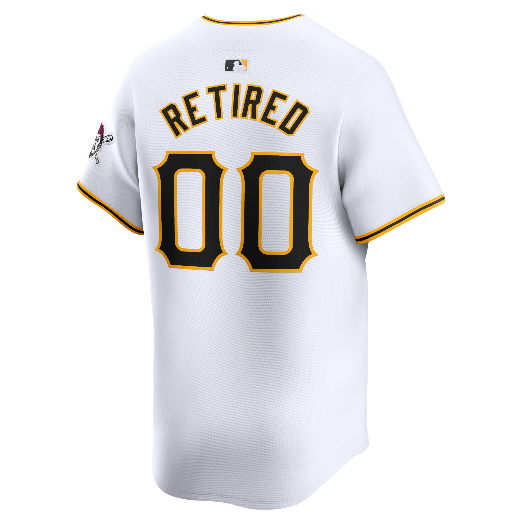Pittsburgh Pirates  Home Limited Pick-A-Player Retired Roster Jersey - White