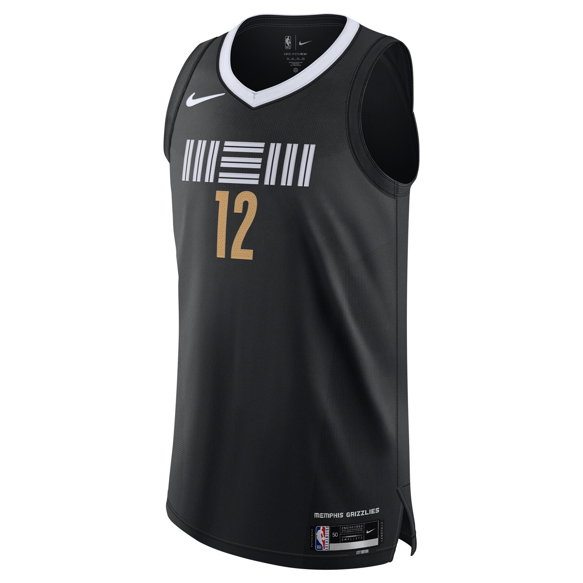 Ja Morant Memphis Grizzlies  Authentic Jersey - City Edition - Black