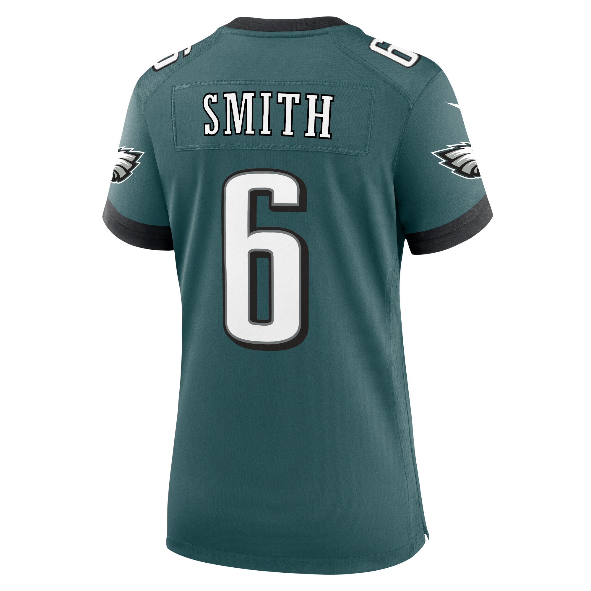 DeVonta Smith Philadelphia Eagles  Women's Team Game Jersey - Midnight Green