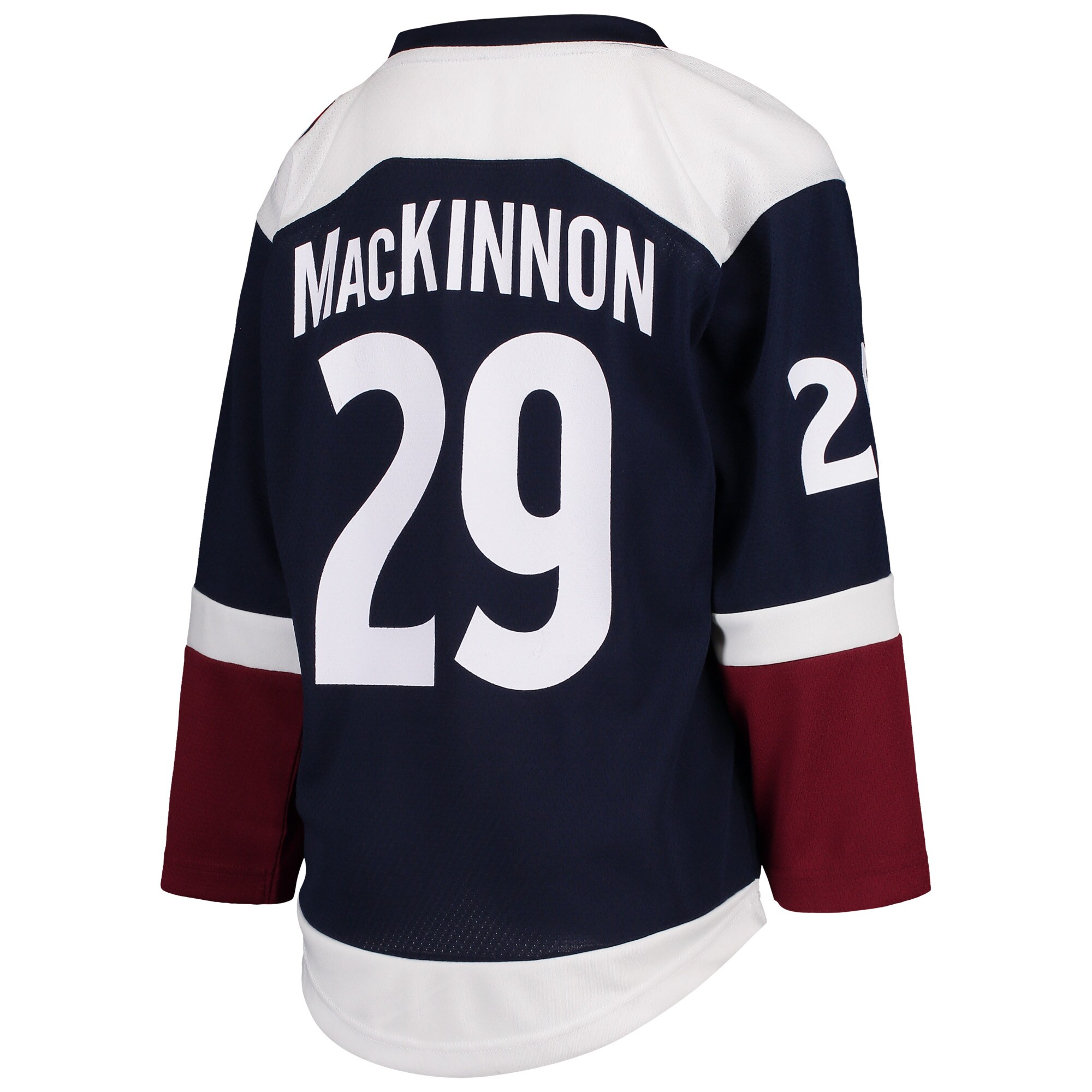 Nathan MacKinnon Colorado Avalanche Youth Alternate Replica Player Jersey - Navy