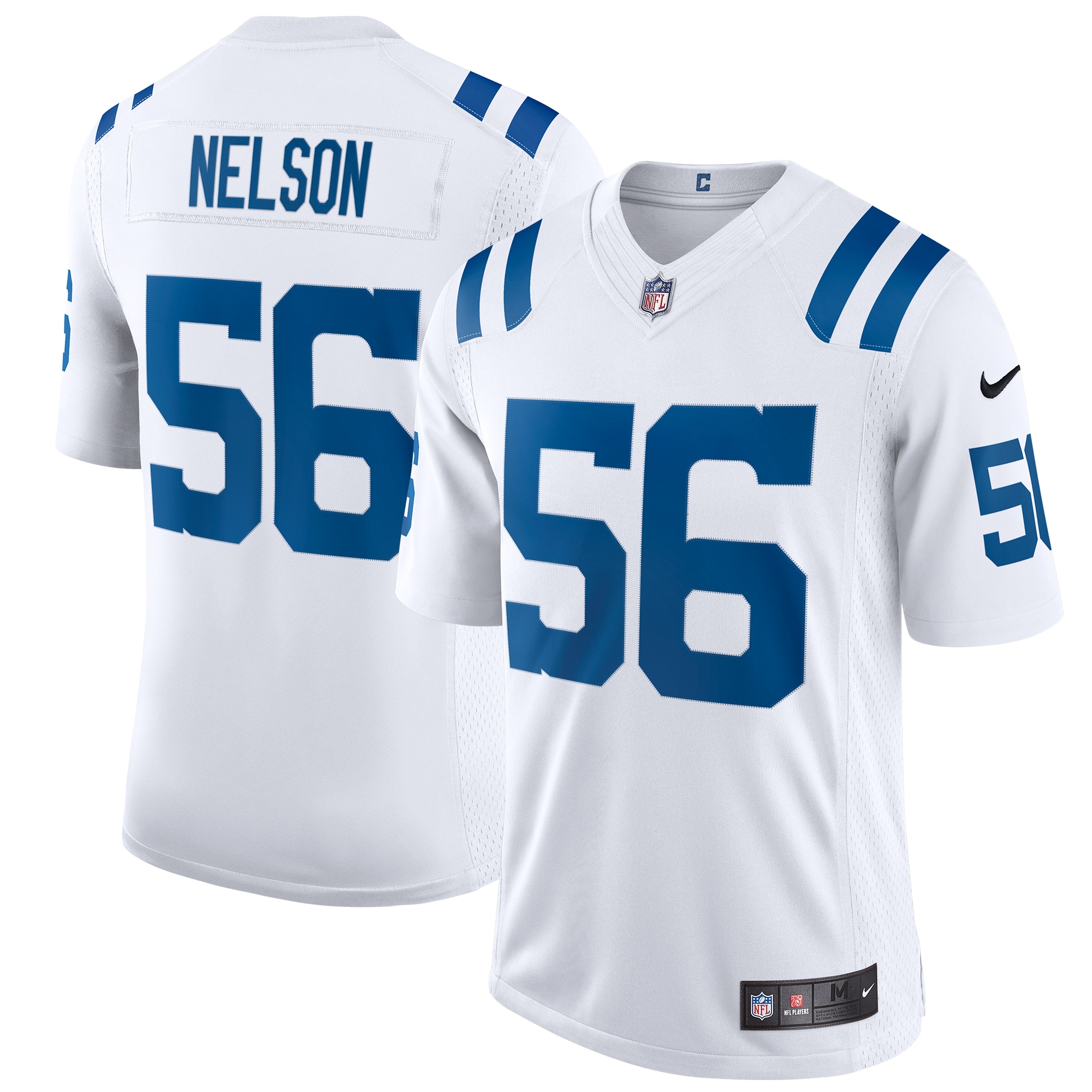 Quenton Nelson Indianapolis Colts  Vapor Limited Jersey - White