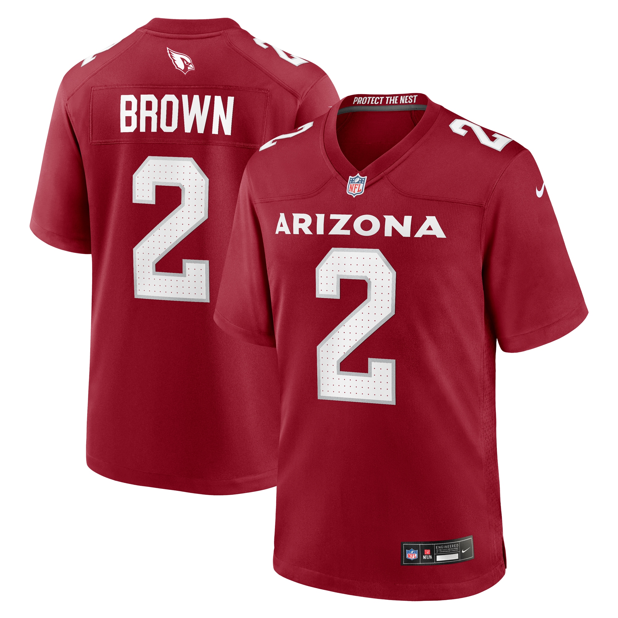 Marquise Brown Arizona Cardinals  Home Game Jersey - Cardinal