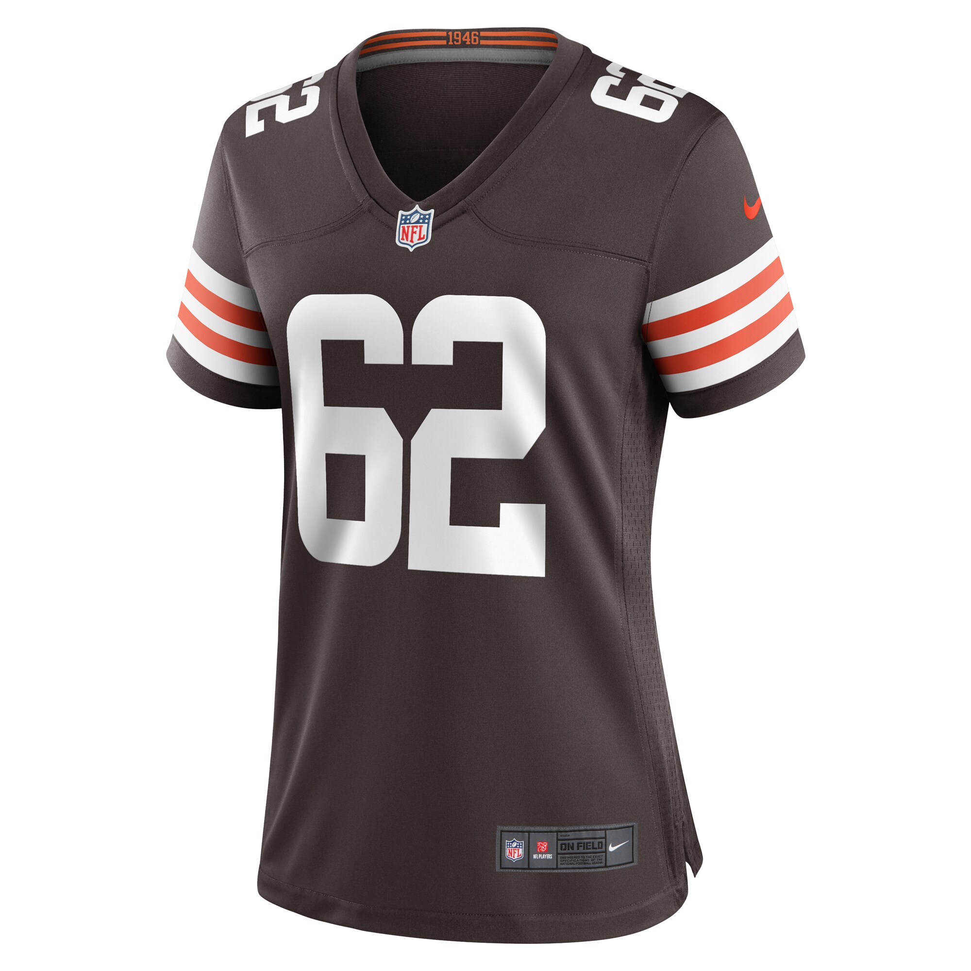 Siaki Ika Cleveland Browns  Women's Team Game Jersey -  Brown