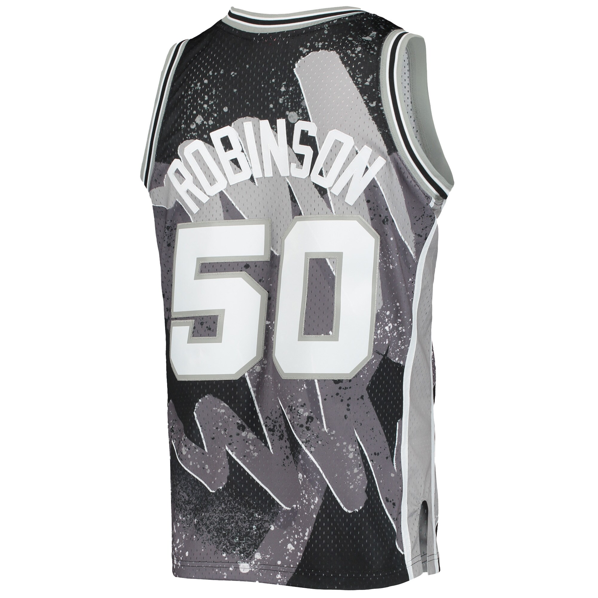 David Robinson San Antonio Spurs Mitchell & Ness Hardwood Classics 1998\/99 Hyper Hoops Swingman Jersey - Black