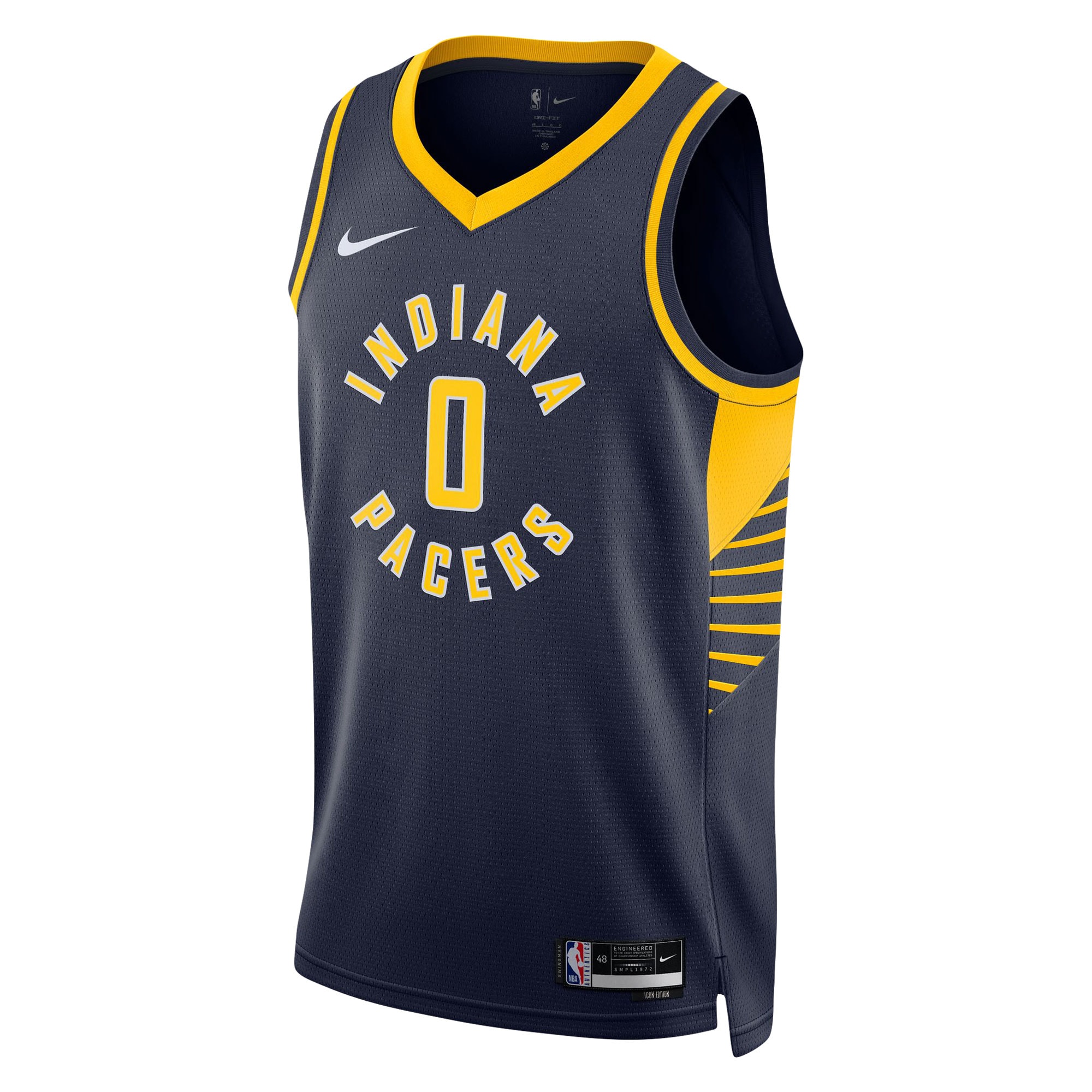 Tyrese Haliburton Indiana Pacers  Unisex Swingman Jersey - Icon Edition - Navy
