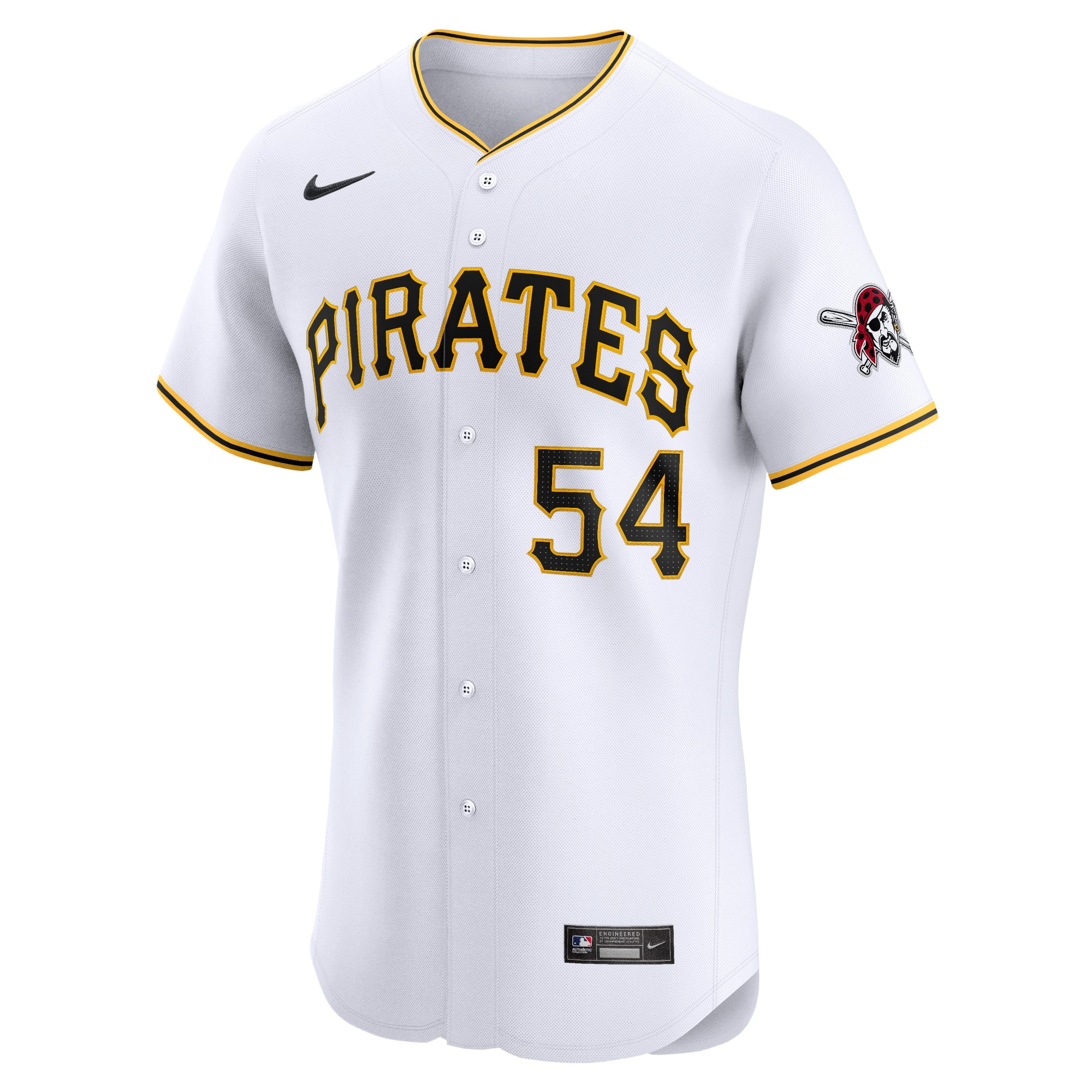 Martin Perez Pittsburgh Pirates  Home Elite Player Jersey - White