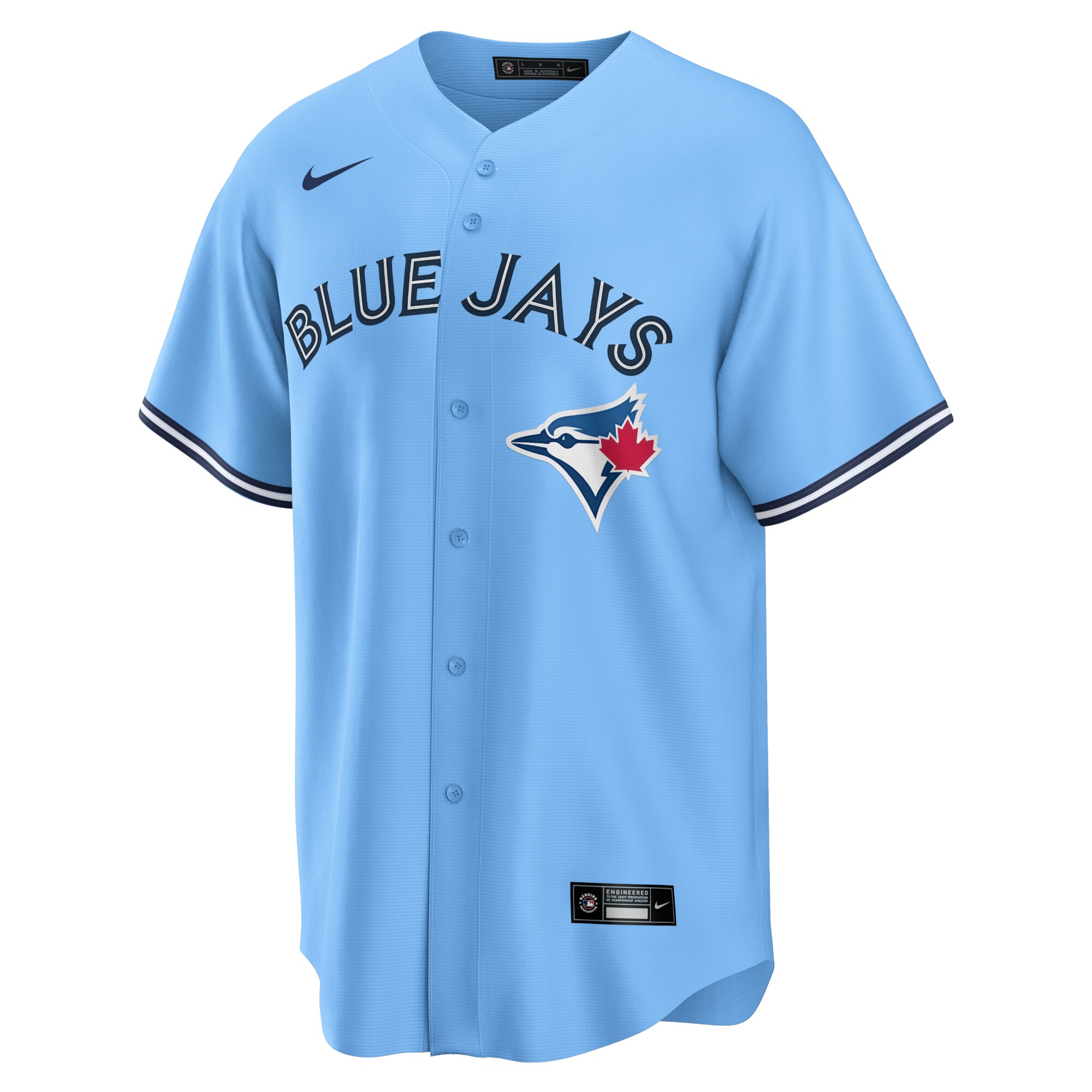 Bo Bichette Toronto Blue Jays  Alternate Replica Player Name Jersey - Powder Blue