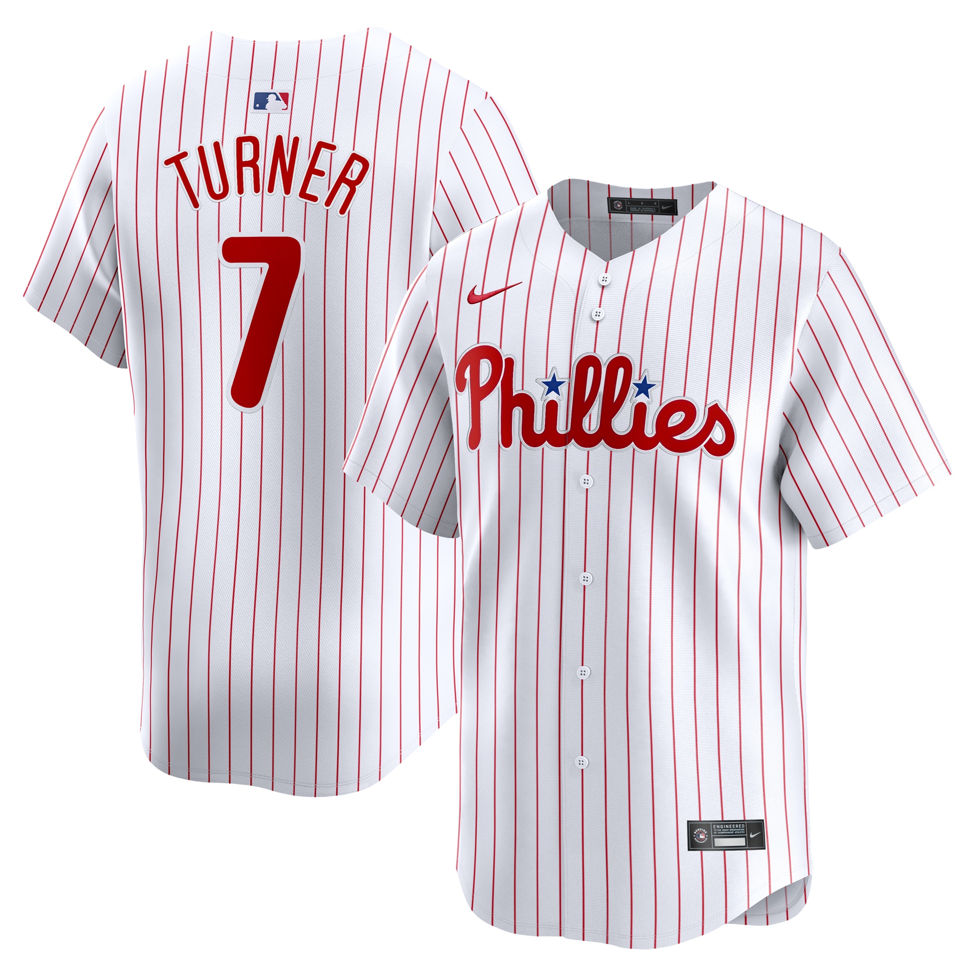 Trea Turner Philadelphia Phillies  Youth Home Limited Player Jersey - White