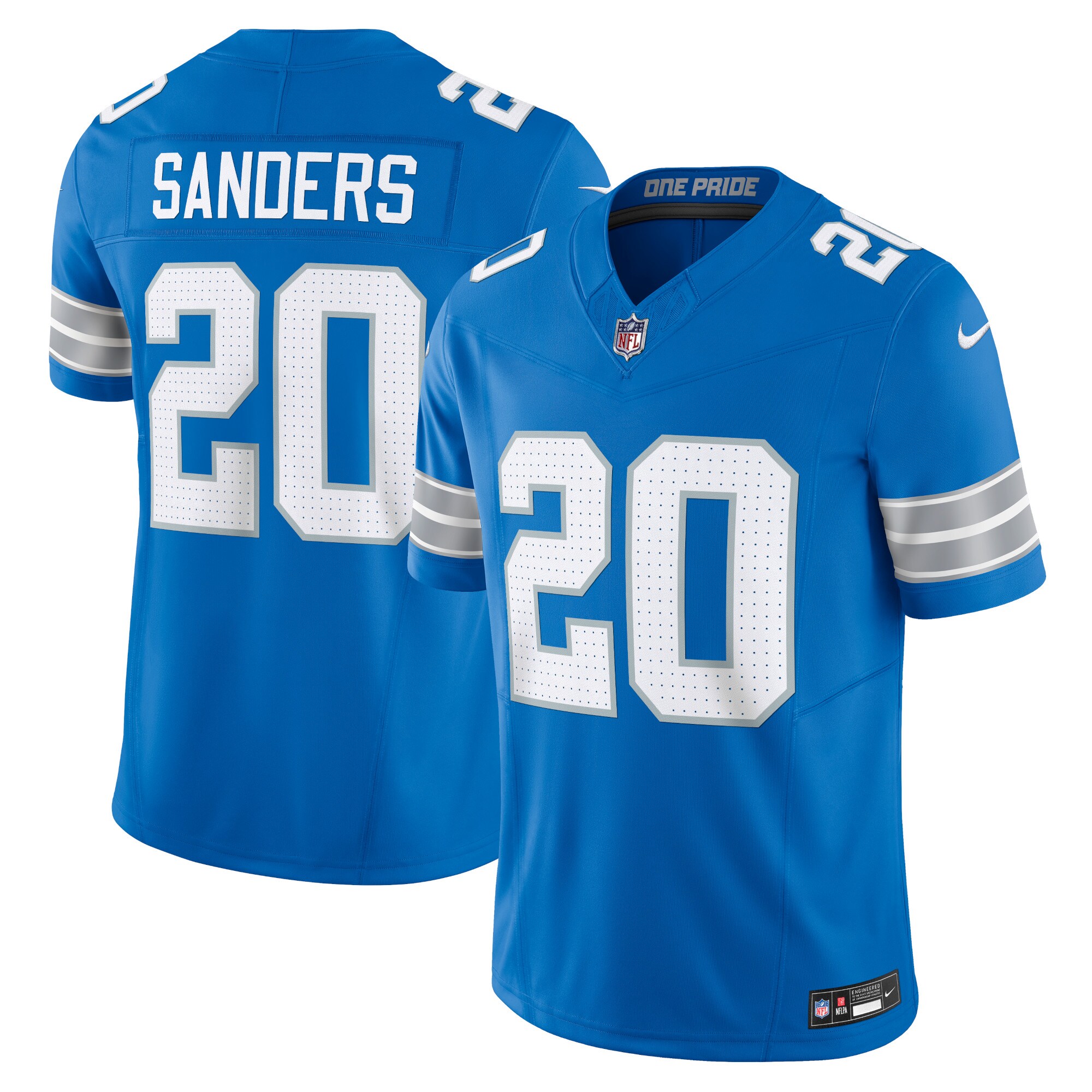 Barry Sanders Detroit Lions  Vapor F.U.S.E. Limited Jersey - Blue