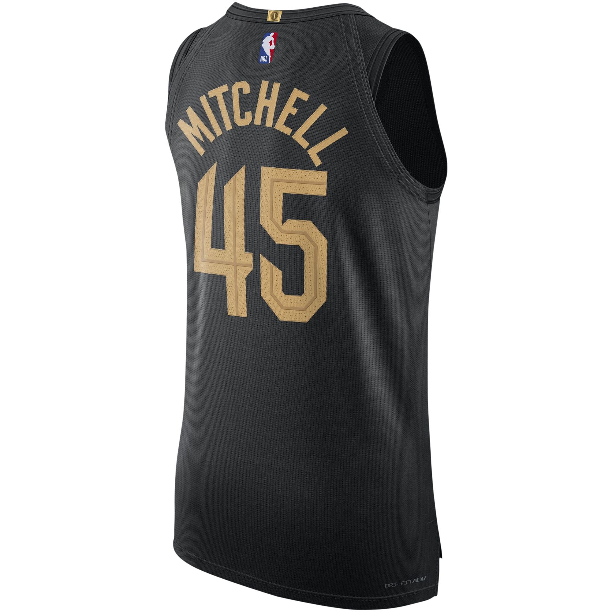 Donovan Mitchell Cleveland Cavaliers Jordan Brand Authentic Player Jersey - Statement Edition - Black