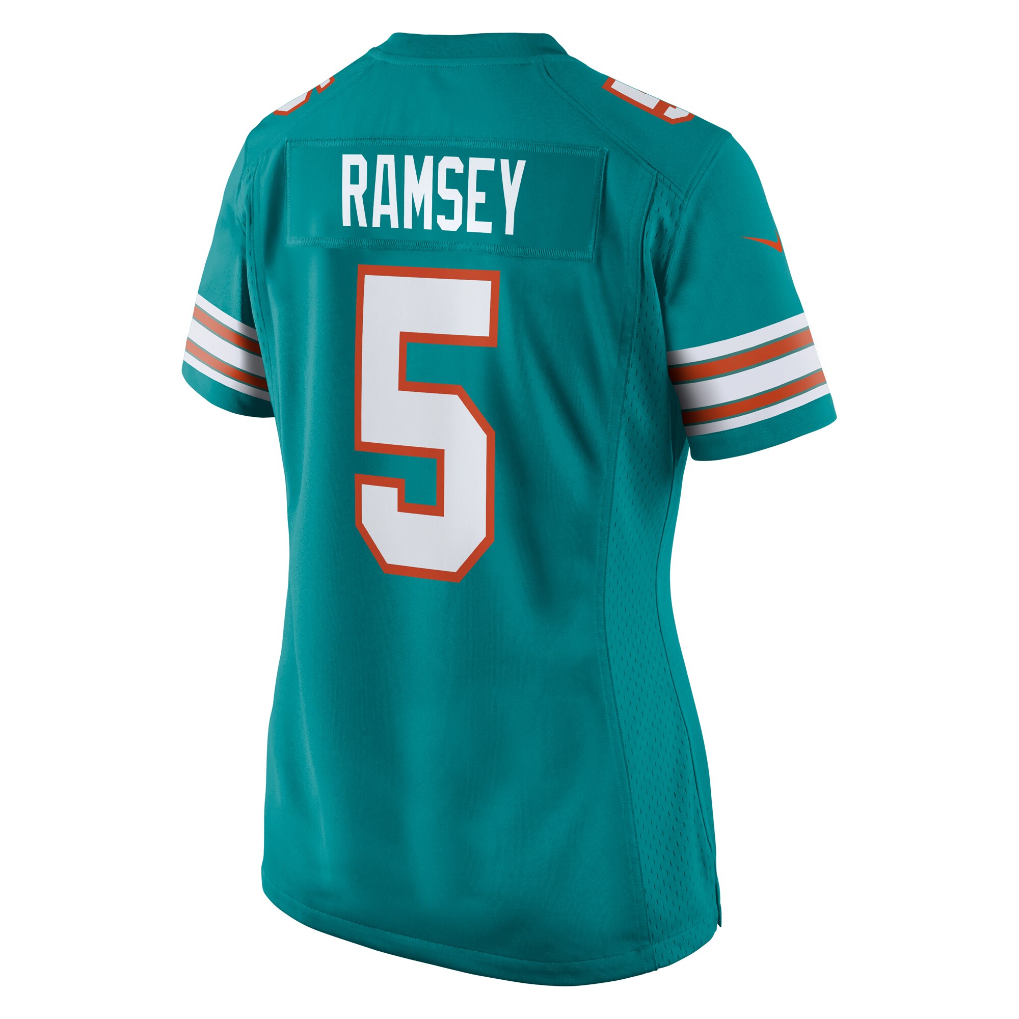 Jalen Ramsey Miami Dolphins  Women's Alternate Game Jersey - Aqua