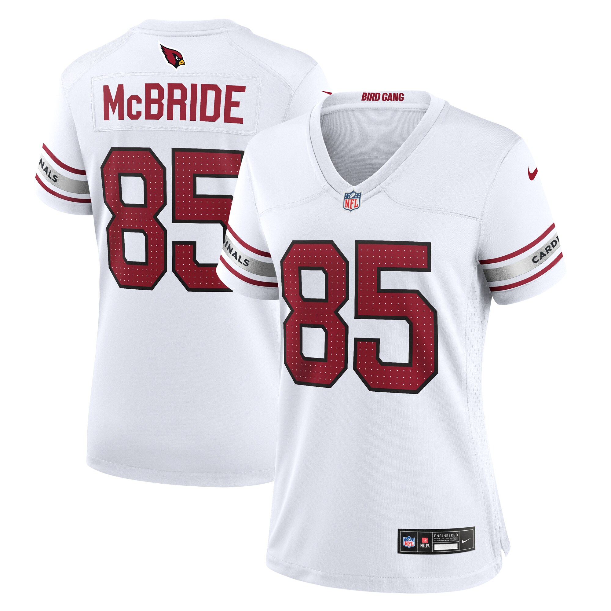 Trey McBride Arizona Cardinals  Women's  Game Jersey -  White