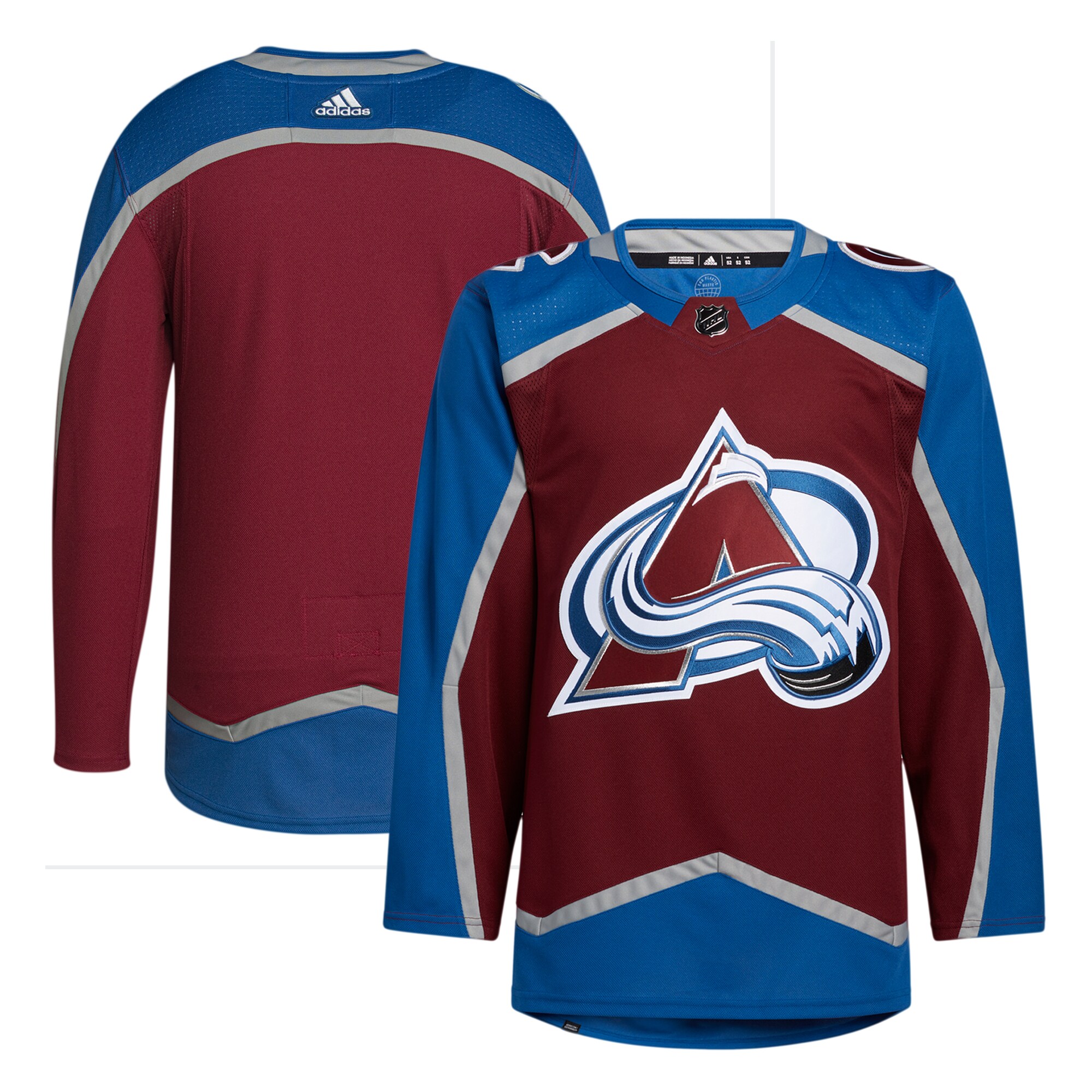 Colorado Avalanche adidas Home Primegreen Authentic Jersey - Burgundy