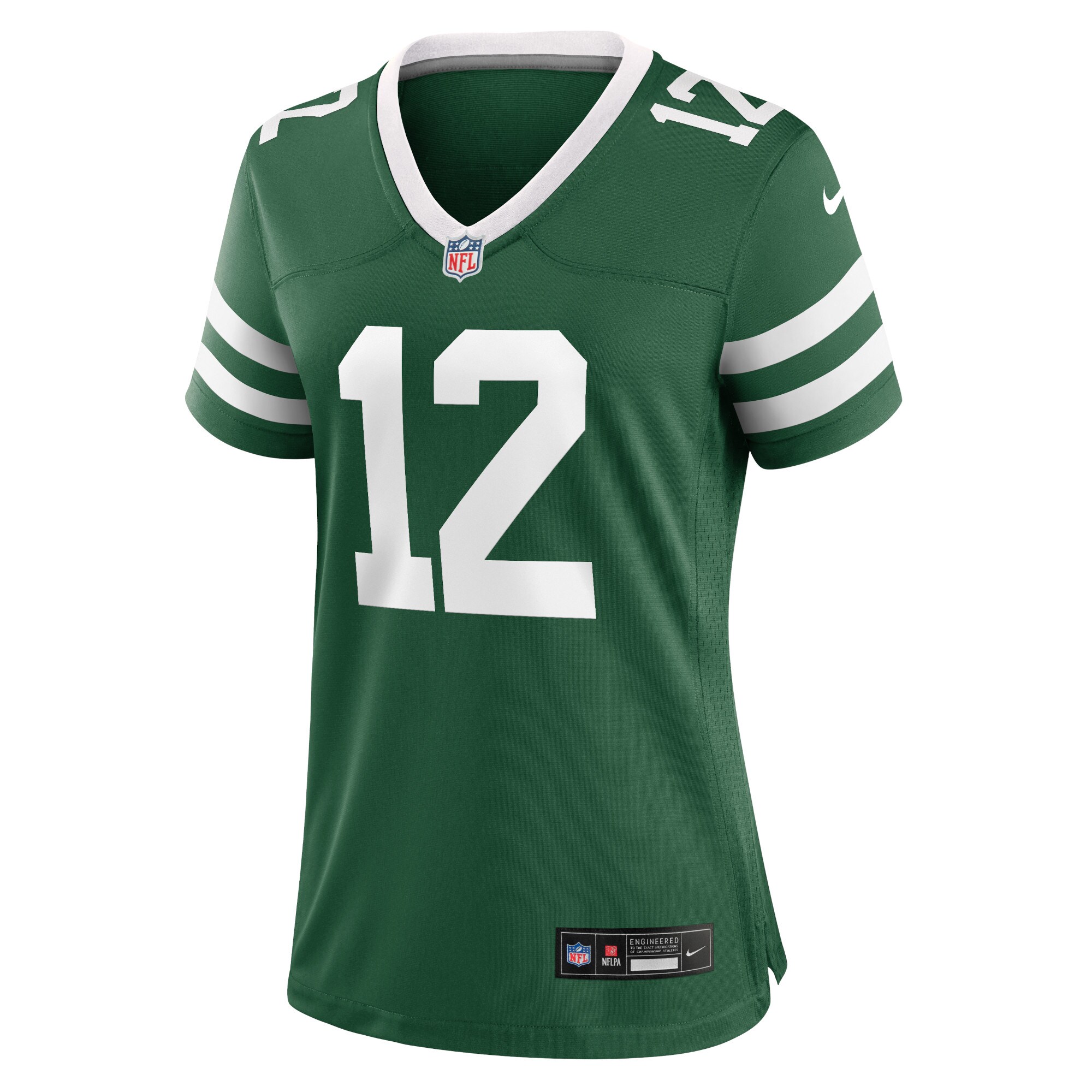 Joe Namath New York Jets  Women's Retired Player Game Jersey - Legacy Green