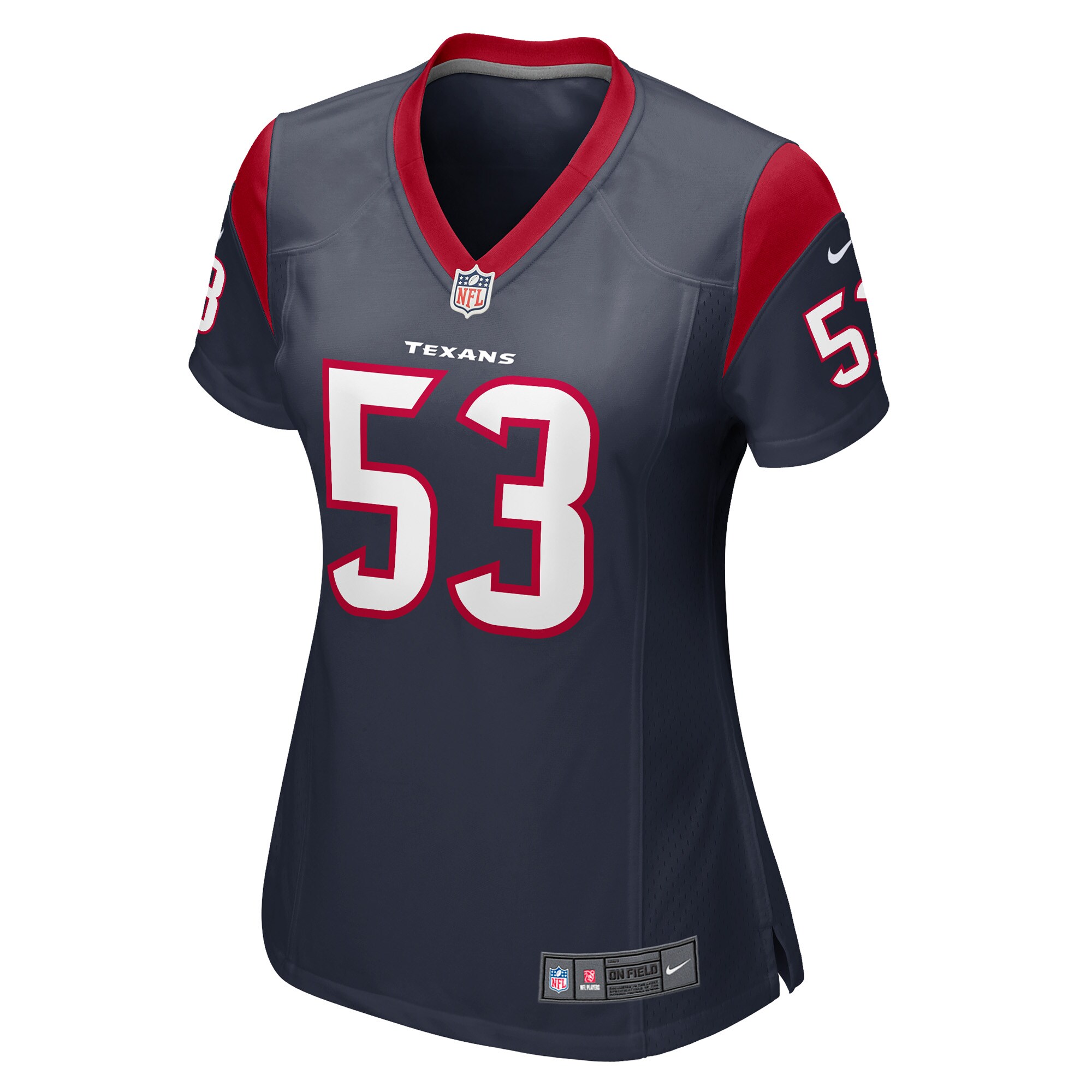 Blake Cashman Houston Texans  Women's Game Player Jersey - Navy