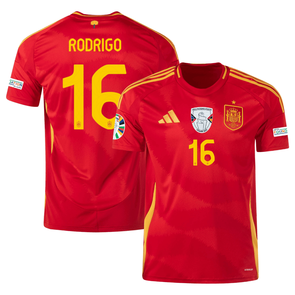 Rodrigo 16 Spain National Team 2024 Home Men Jersey - Scarlet