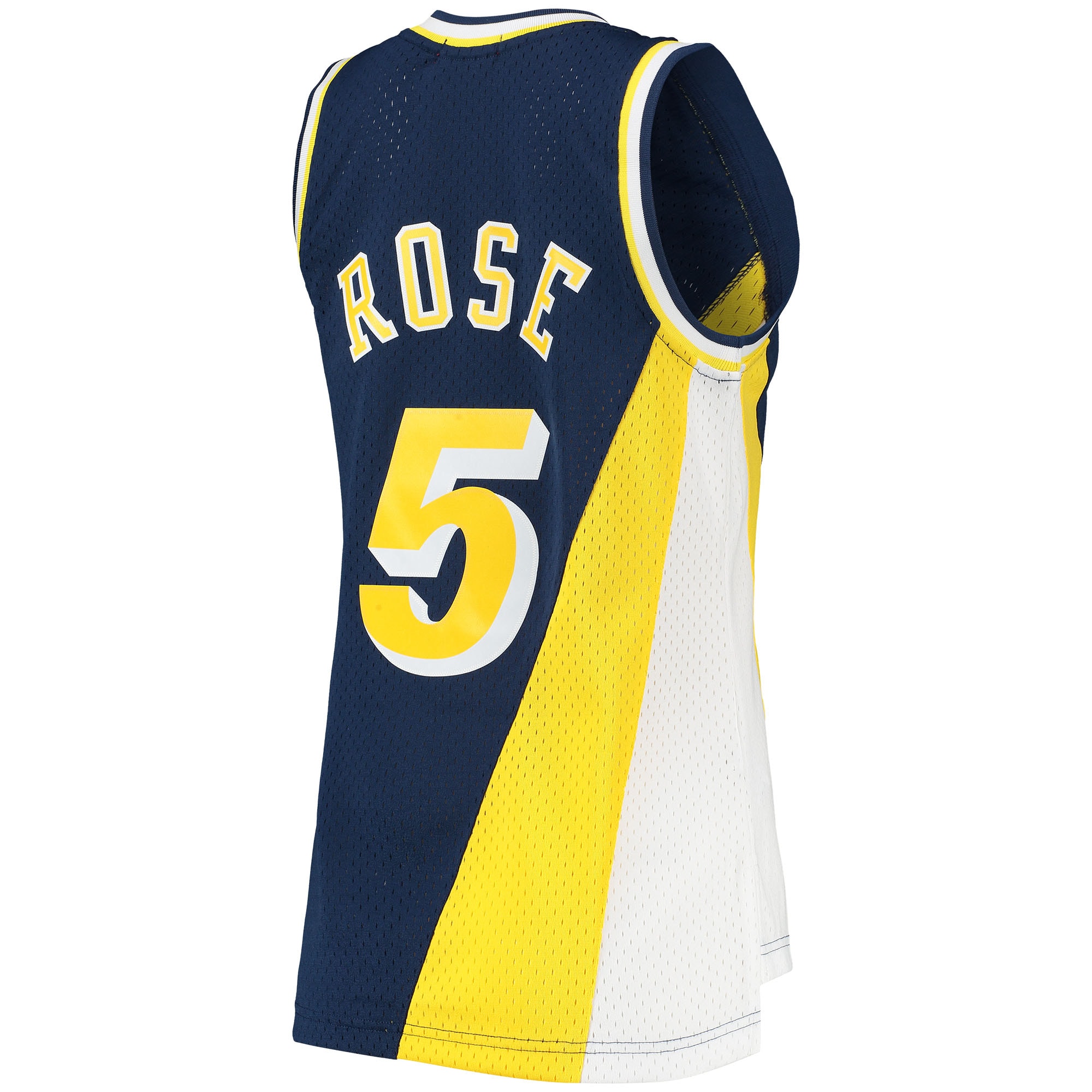 Jalen Rose Indiana Pacers Mitchell & Ness Women's 1996\/97 Hardwood Classics Swingman Jersey - Navy