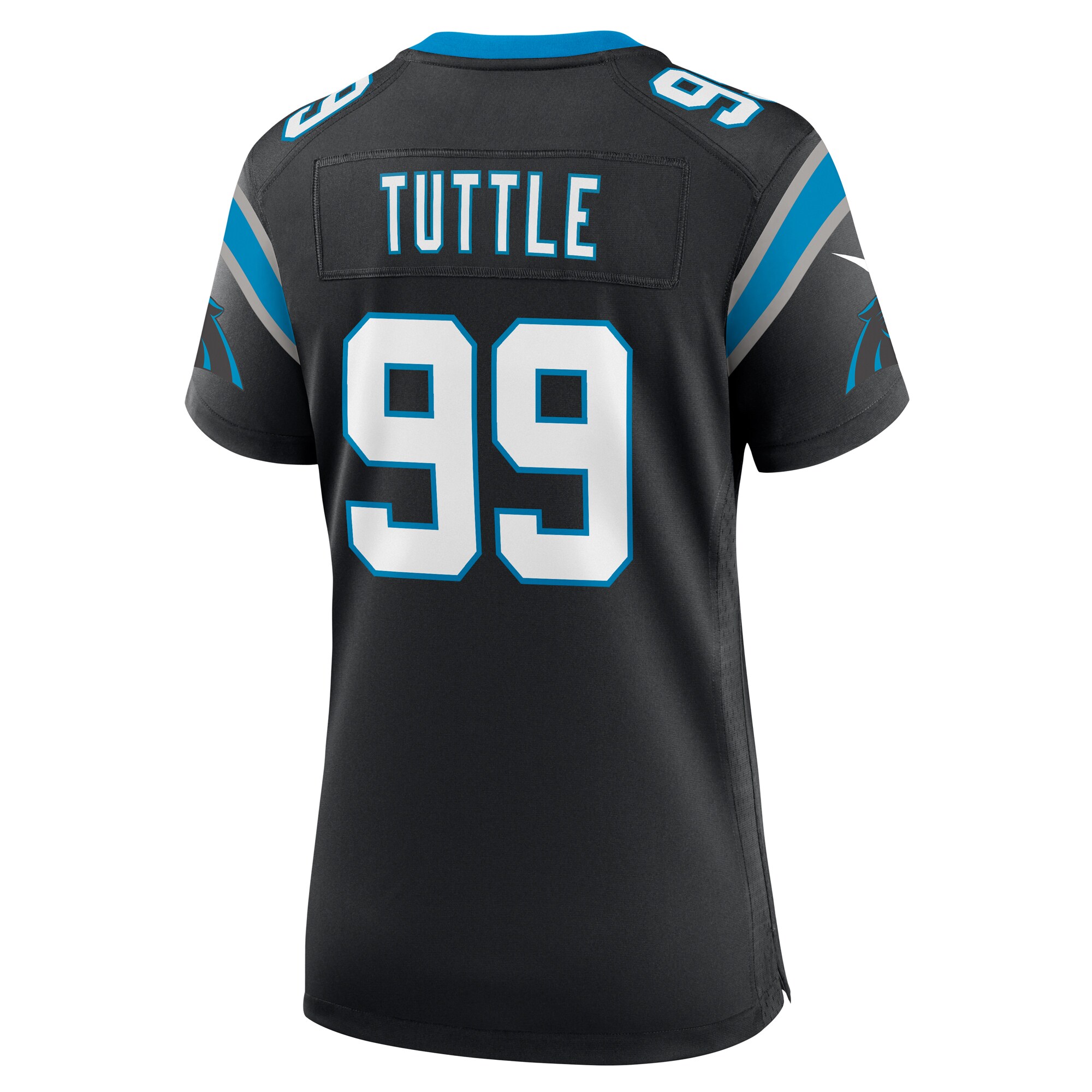 Shy Tuttle Carolina Panthers  Women's Game Player Jersey - Black