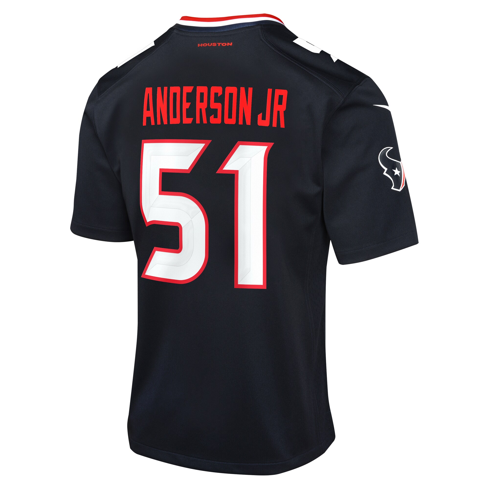 Will Anderson Jr. Houston Texans  Youth Game Jersey - Navy