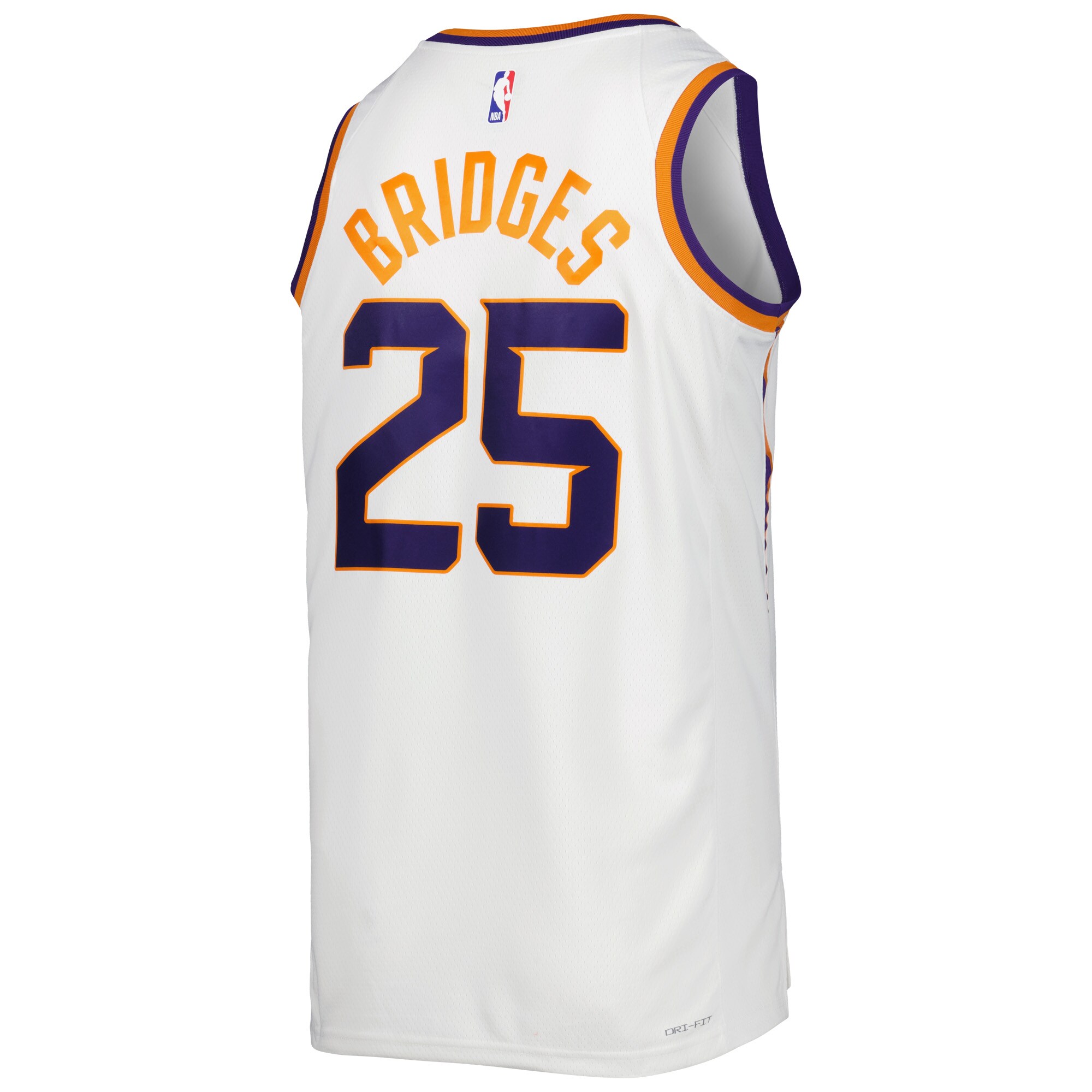 Mikal Bridges Phoenix Suns  Unisex Swingman Jersey - Association Edition - White