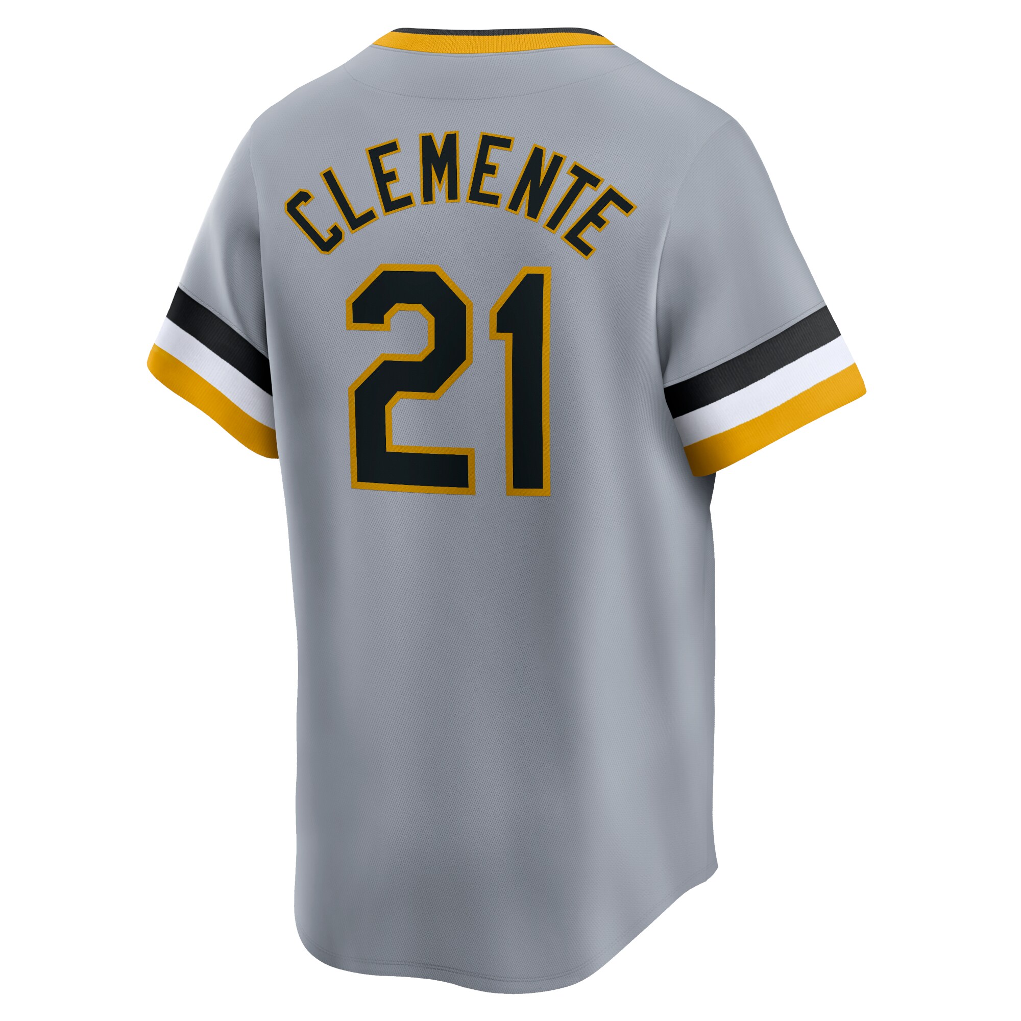 Roberto Clemente Pittsburgh Pirates  Throwback Cooperstown Collection Limited Jersey - Gray
