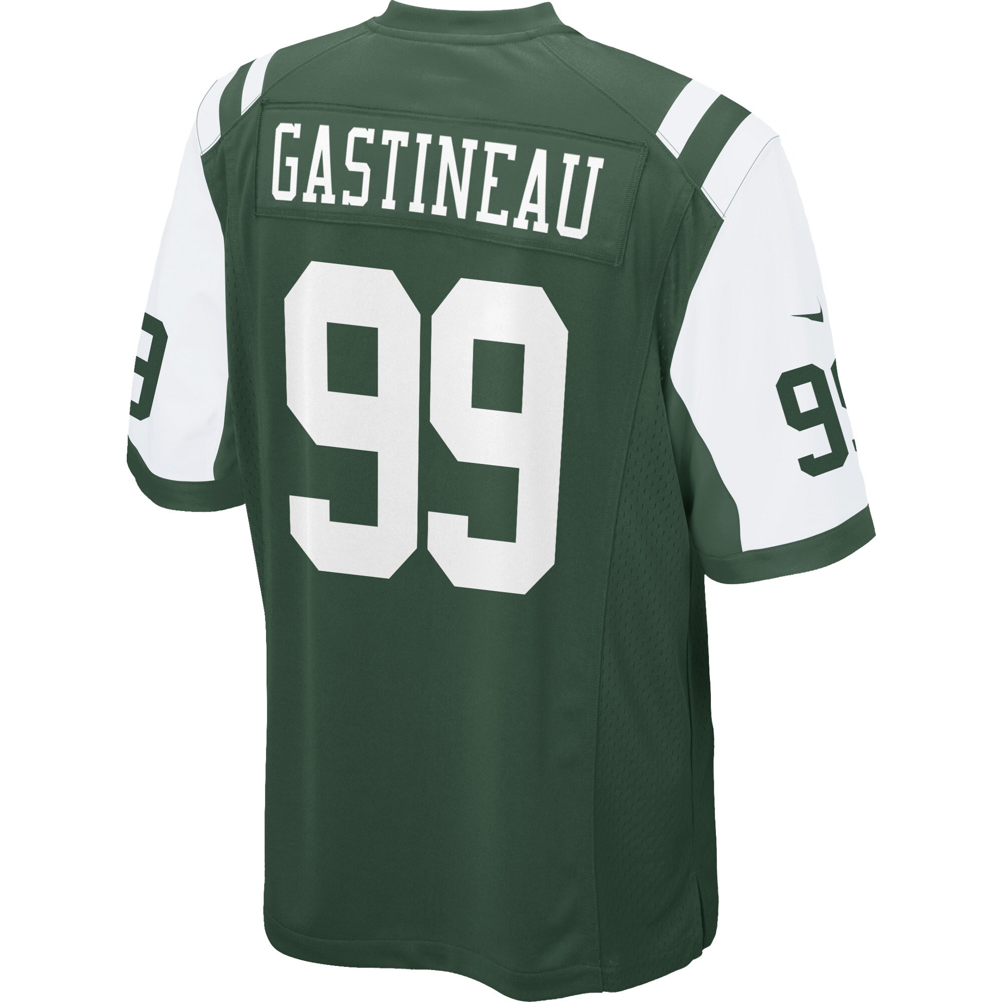 Mark Gastineau New York Jets  Retired Player Game Jersey - Green