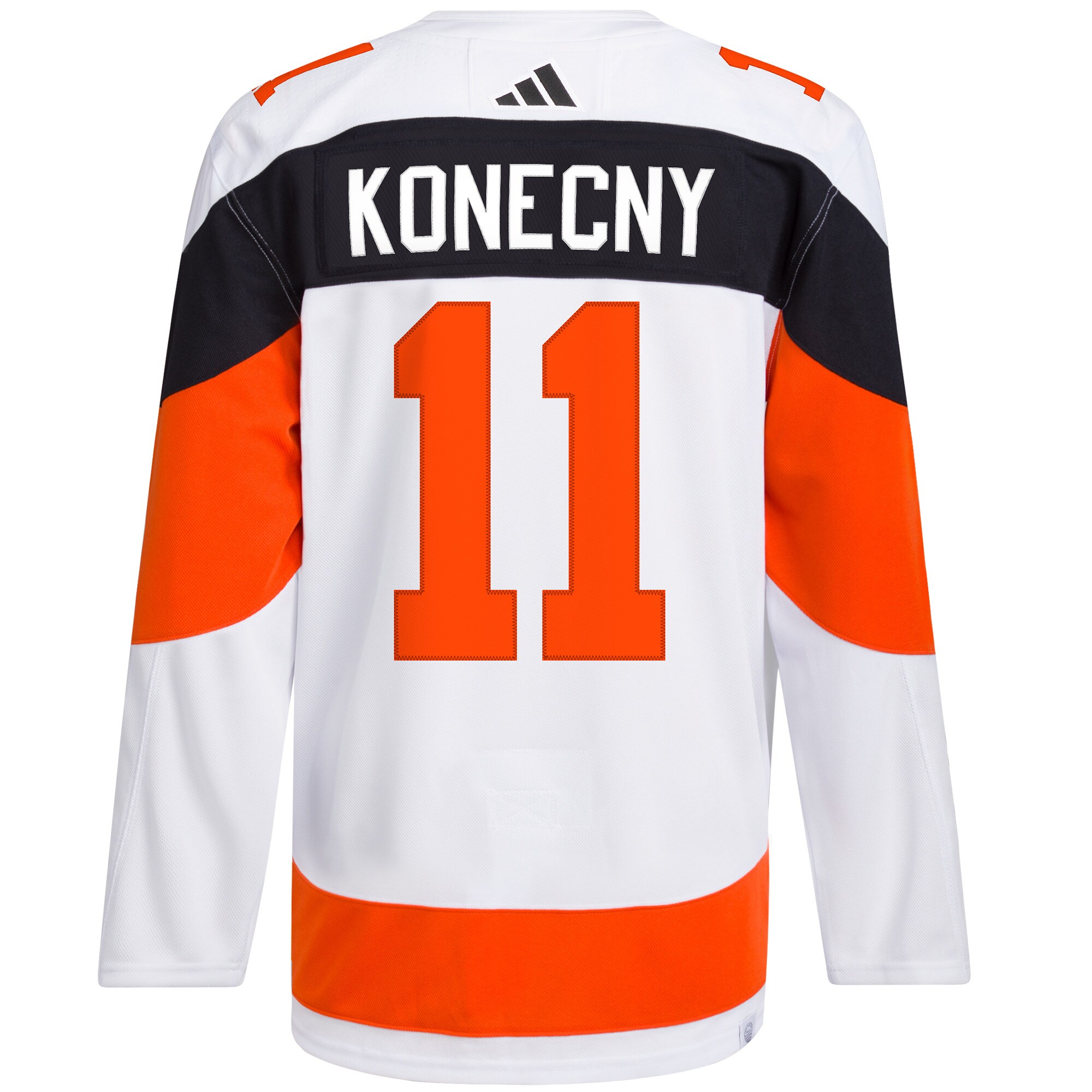 Travis Konecny Philadelphia Flyers adidas 2024 NHL Stadium Series Primegreen Authentic Player Jersey\u00c2\u00a0\u00e2\u20ac\u201c White