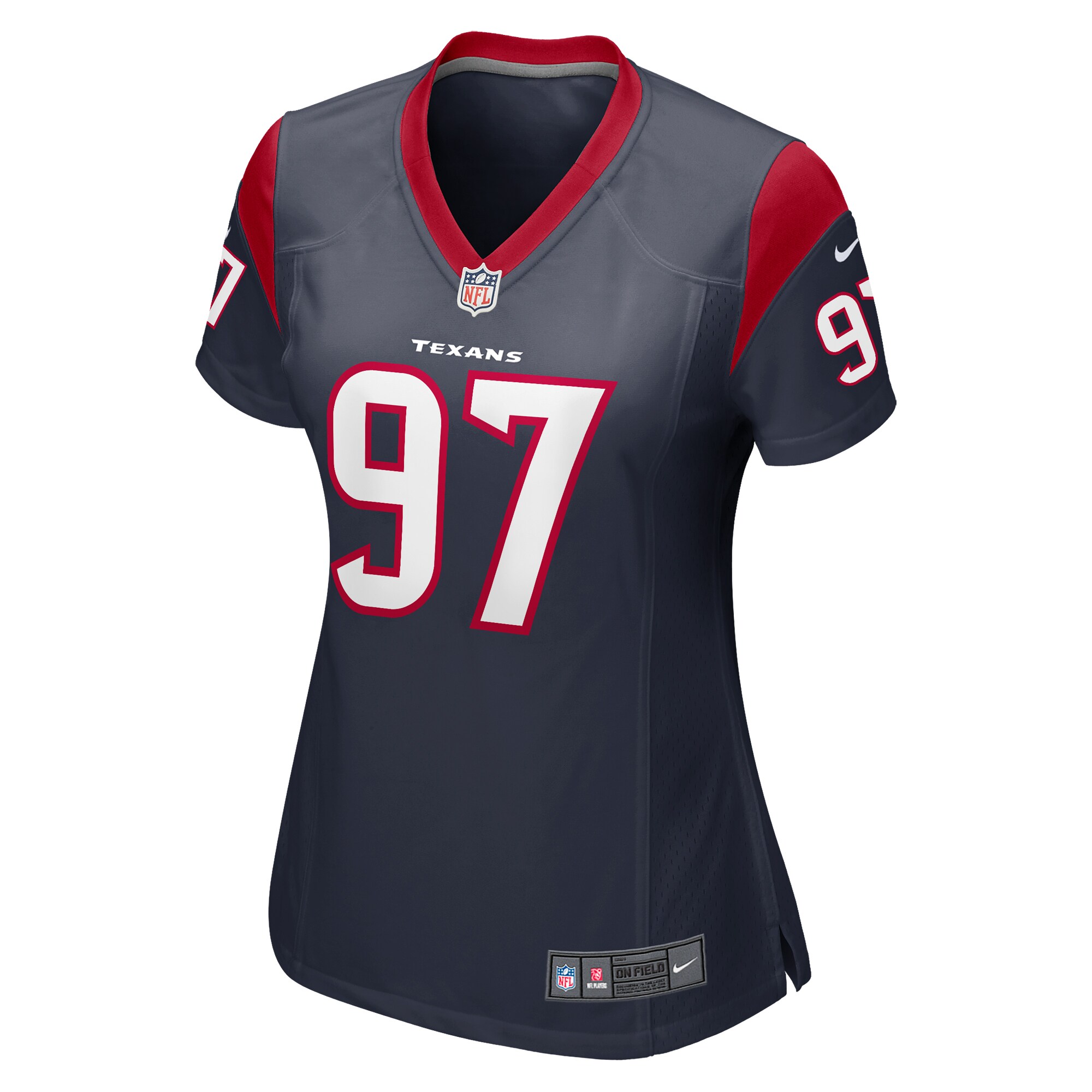 Hassan Ridgeway Houston Texans  Women's Game Player Jersey - Navy