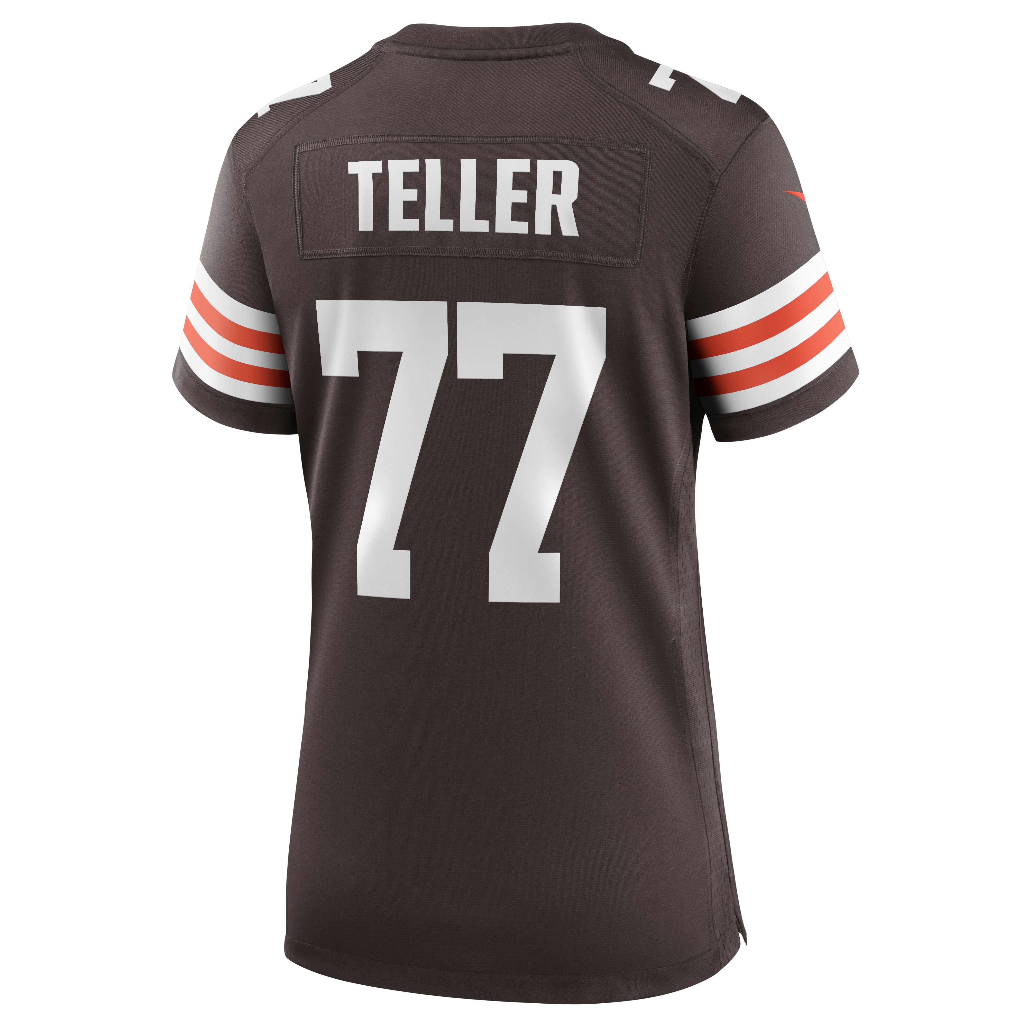 Wyatt Teller Cleveland Browns  Women's Game Jersey - Brown