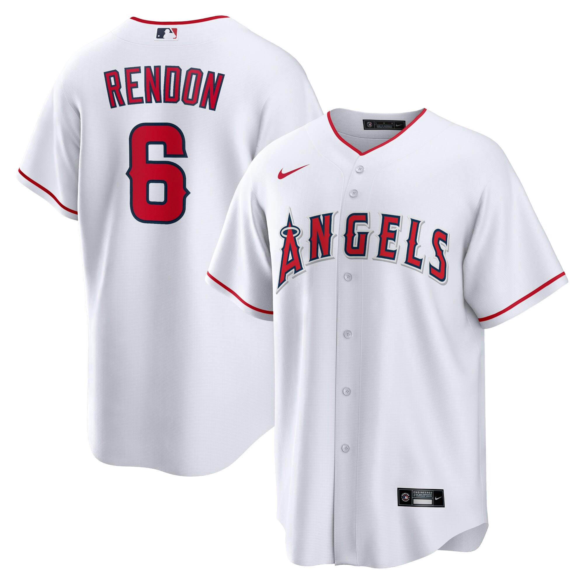 Anthony Rendon Los Angeles Angels  Home Replica Player Name Jersey - White