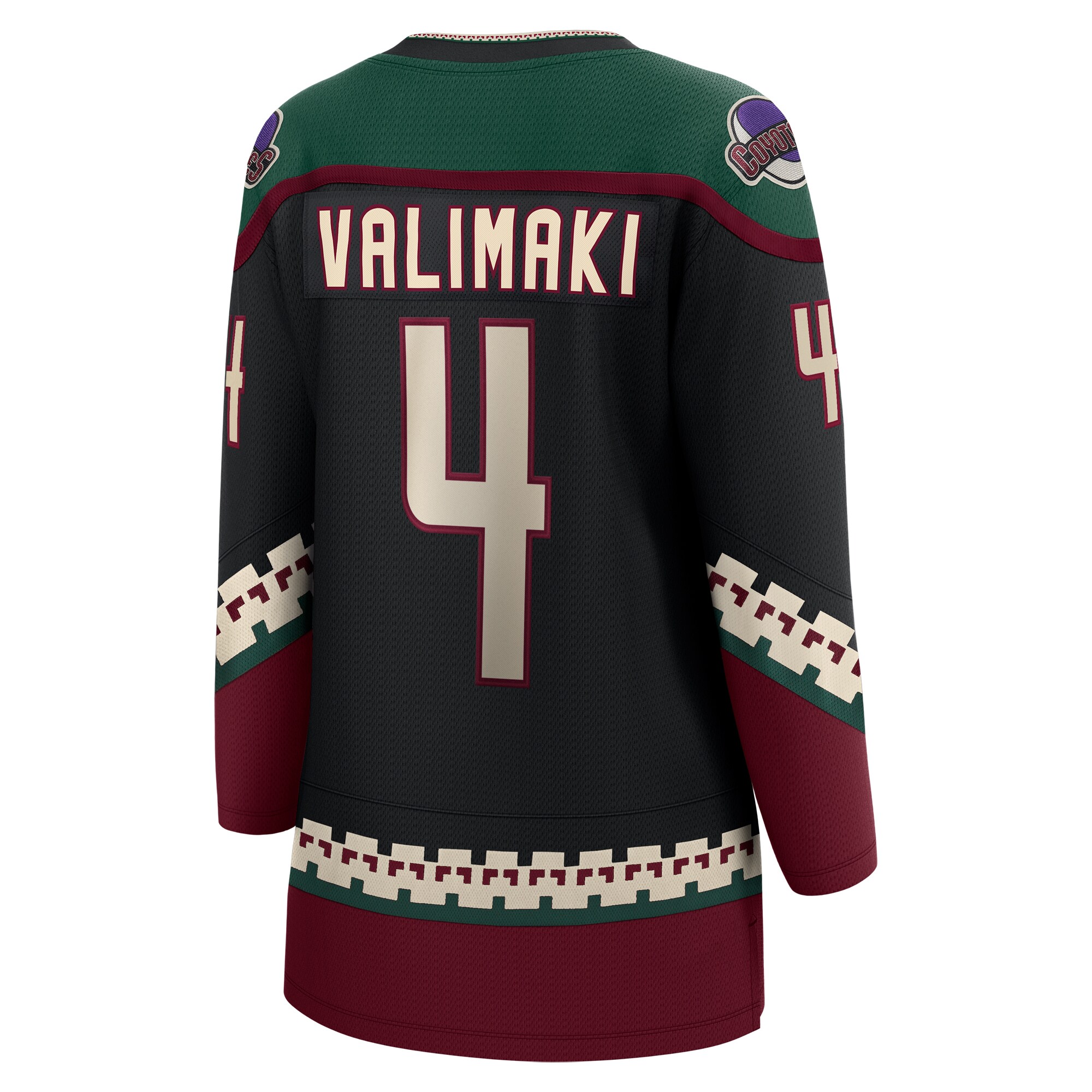Juuso Valimaki Arizona Coyotes Fanatics Women's Home Breakaway Player Jersey - Black