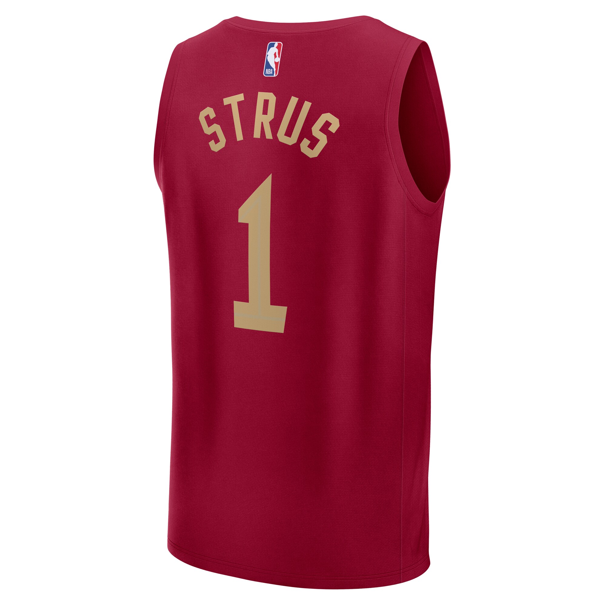 Max Strus Cleveland Cavaliers Fanatics Fast Break Player Jersey - Icon Edition - Wine
