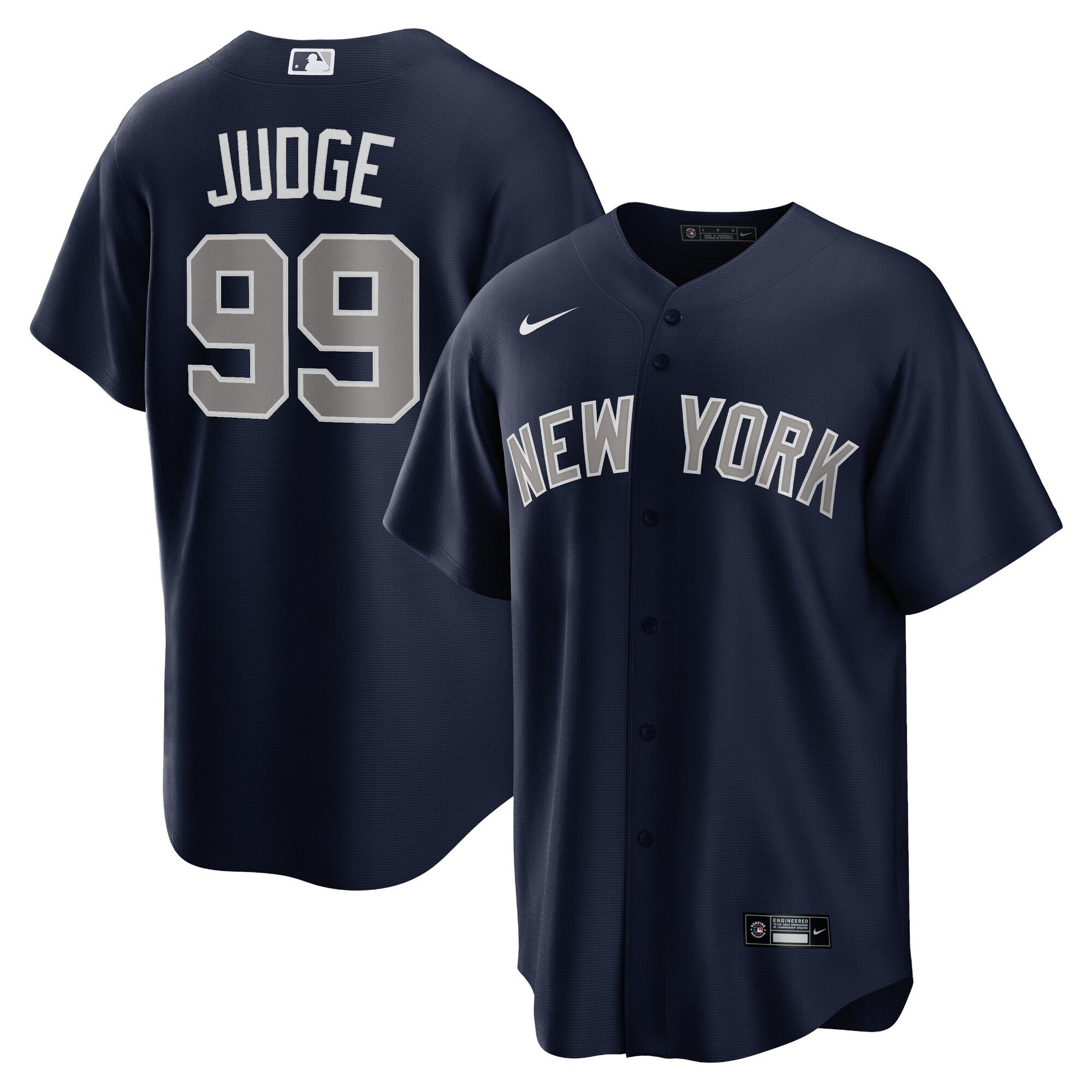 Aaron Judge New York Yankees  Alternate Replica Player Name Jersey - Navy