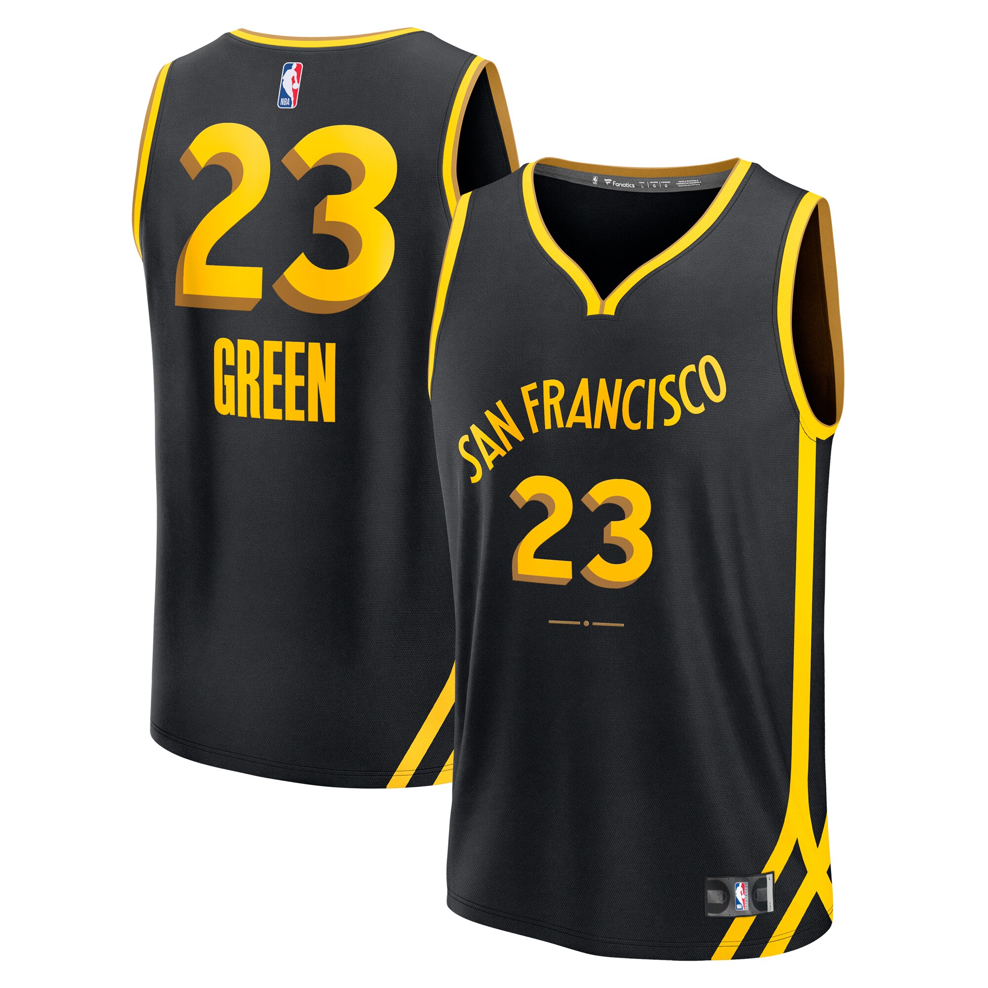 Draymond Green Golden State Warriors Fanatics Fast Break Jersey - Black - City Edition