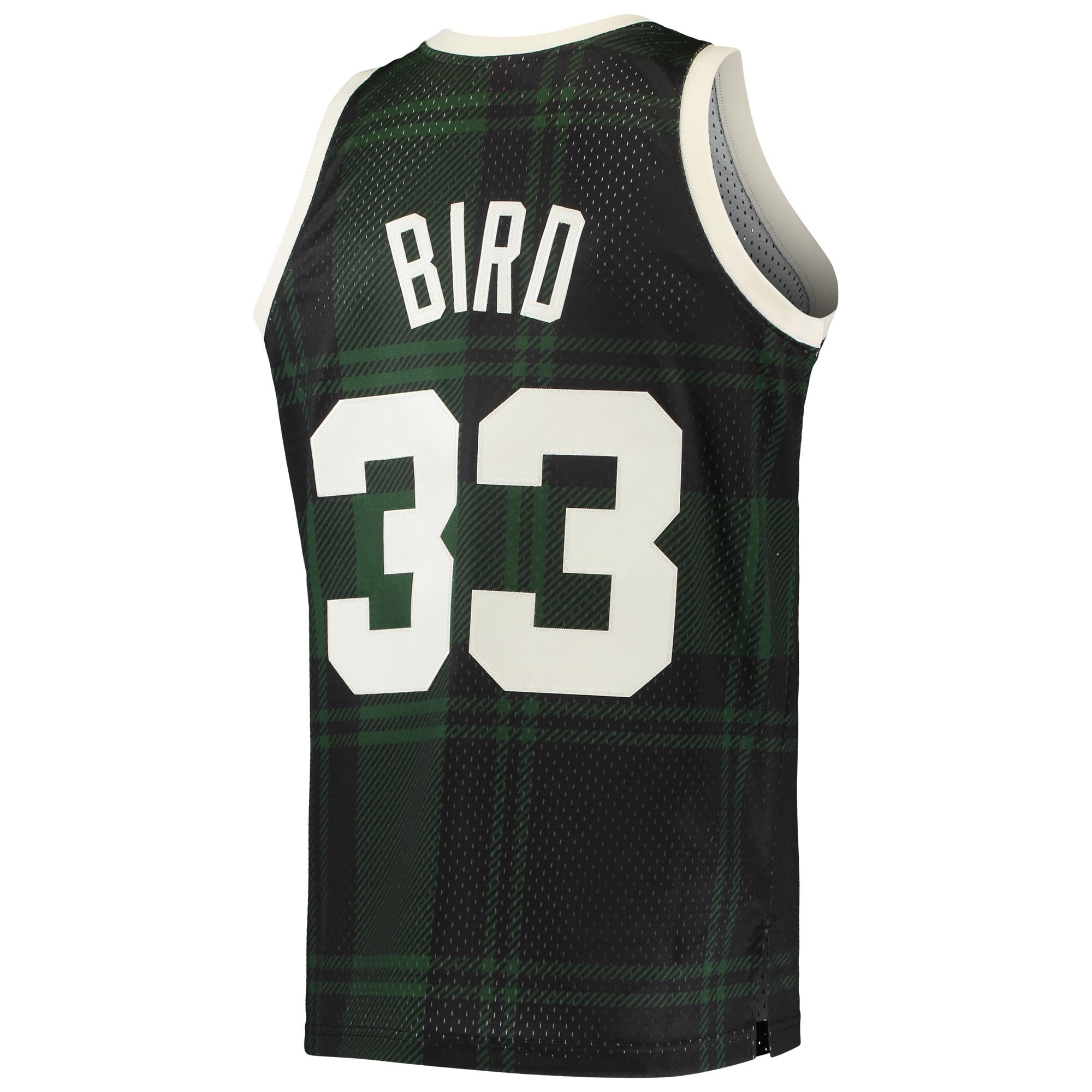 Larry Bird Boston Celtics Mitchell & Ness 1985\/86 Hardwood Classics Uninterrupted Swingman Jersey - Black