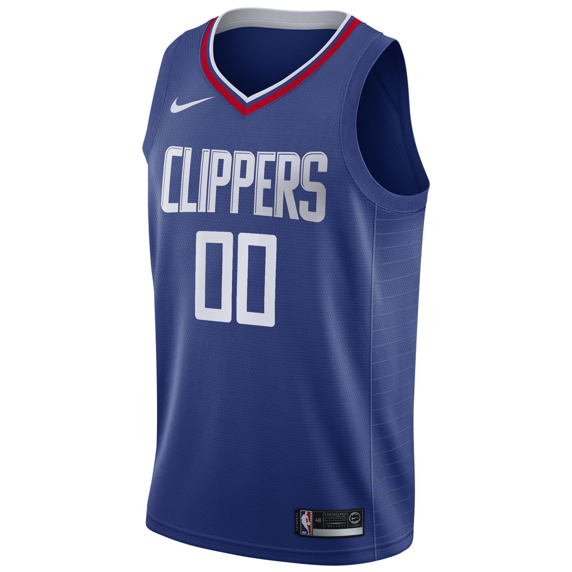 LA Clippers  2020\/21 Swingman Custom Jersey - Icon Edition - Royal