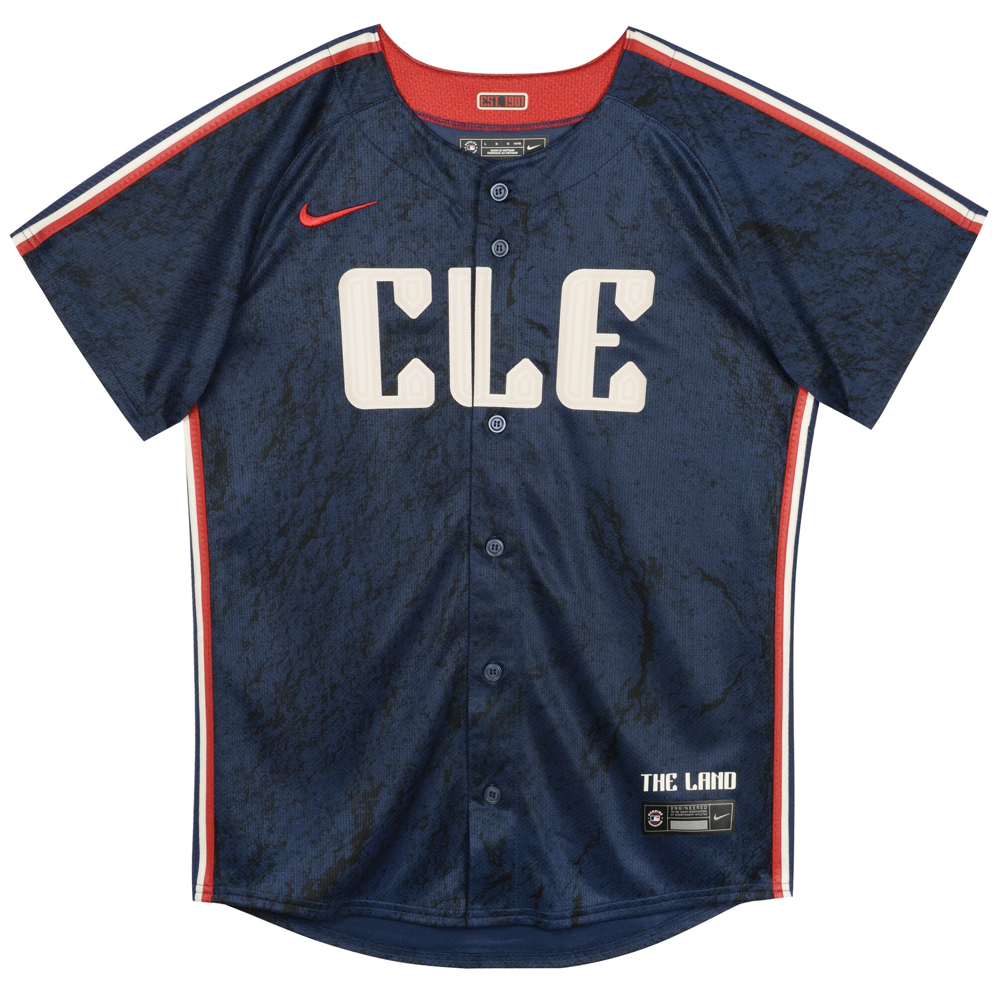 Shane Bieber Cleveland Guardians  Preschool 2024 City Connect Limited Jersey - Navy