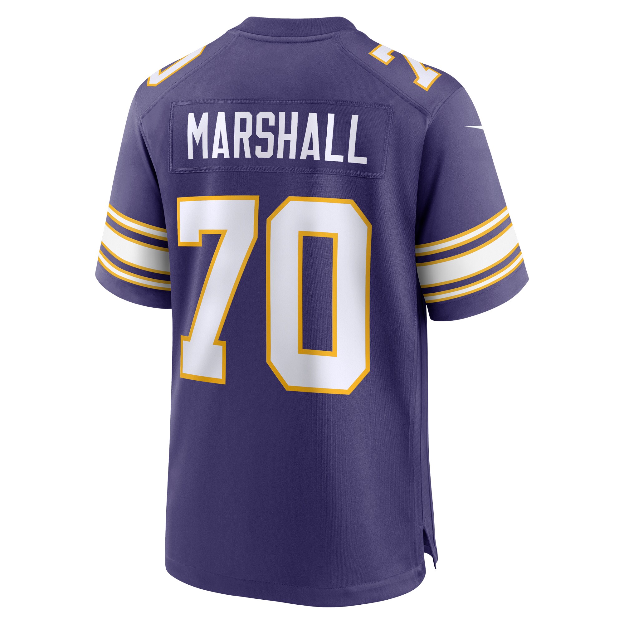 Jim Marshall Minnesota Vikings  Classic Retired Player Jersey - Purple