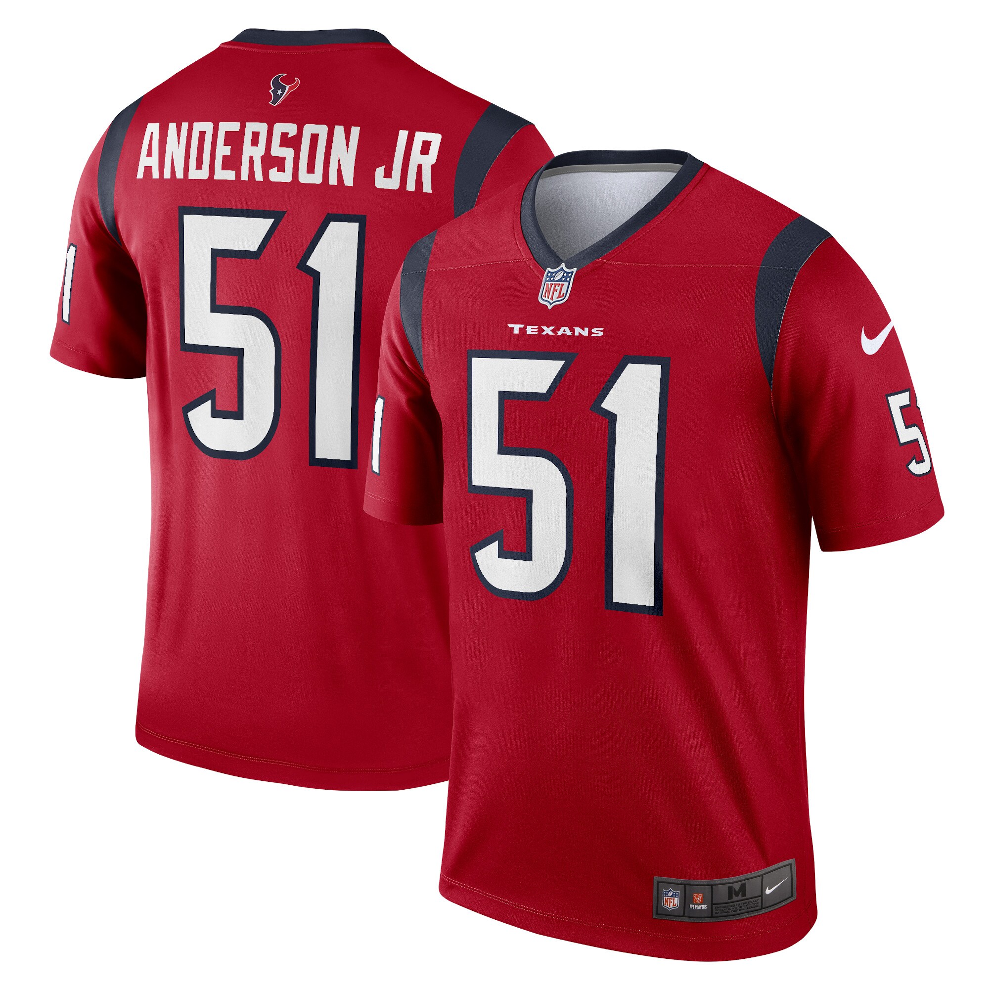 Will Anderson Jr. Houston Texans   Legend Jersey - Red