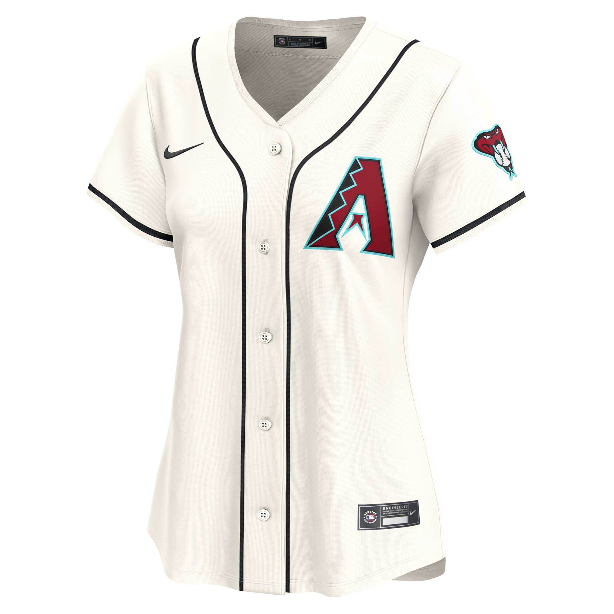 Arizona Diamondbacks  Women's #1 Mom Home Limited Jersey - White