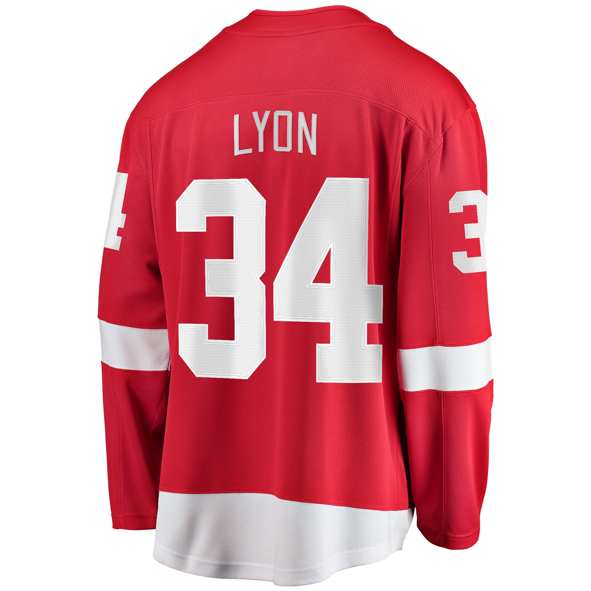 Alex Lyon Detroit Red Wings Fanatics Home Breakaway Jersey - Red