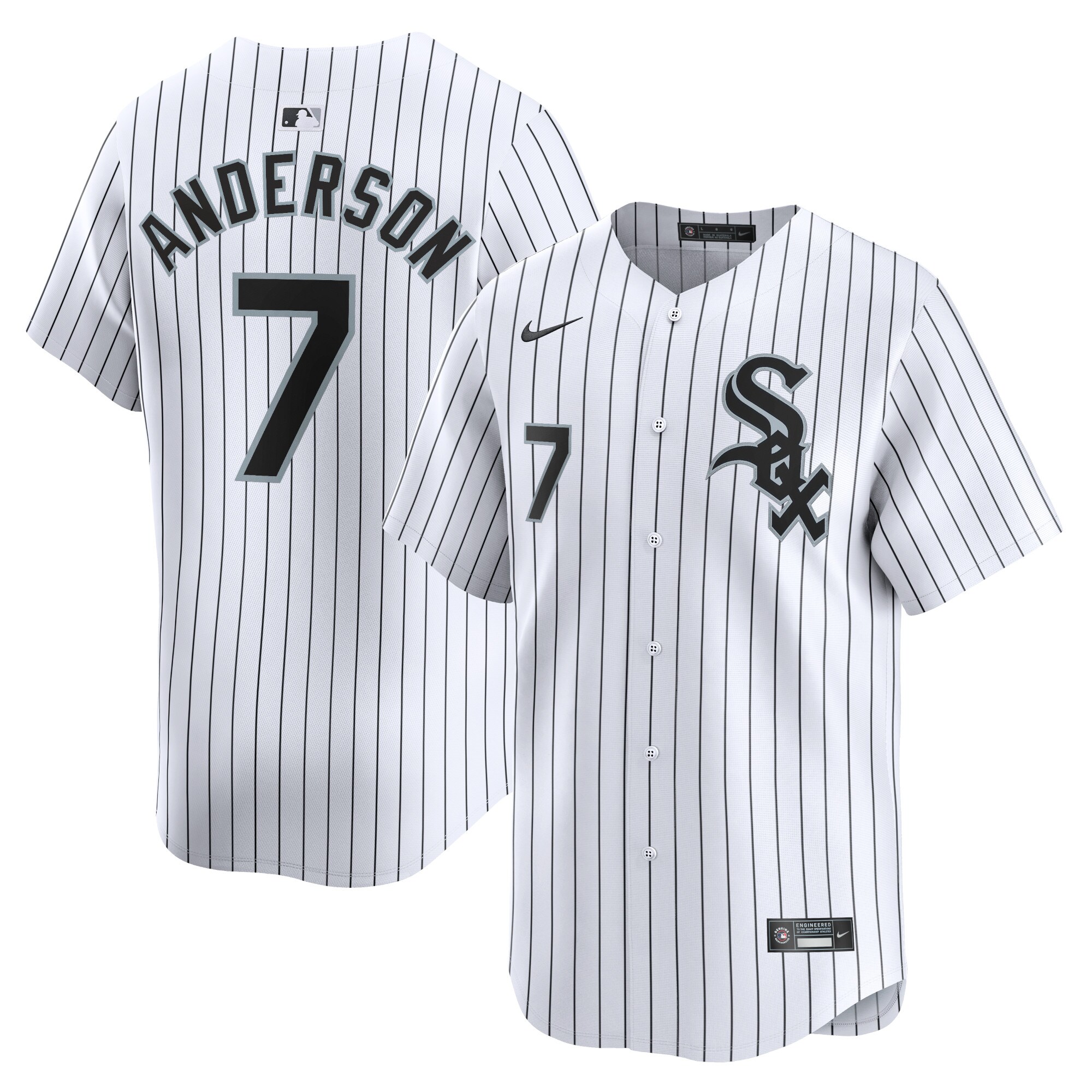 Tim Anderson Chicago White Sox  Home Limited Player Jersey - White