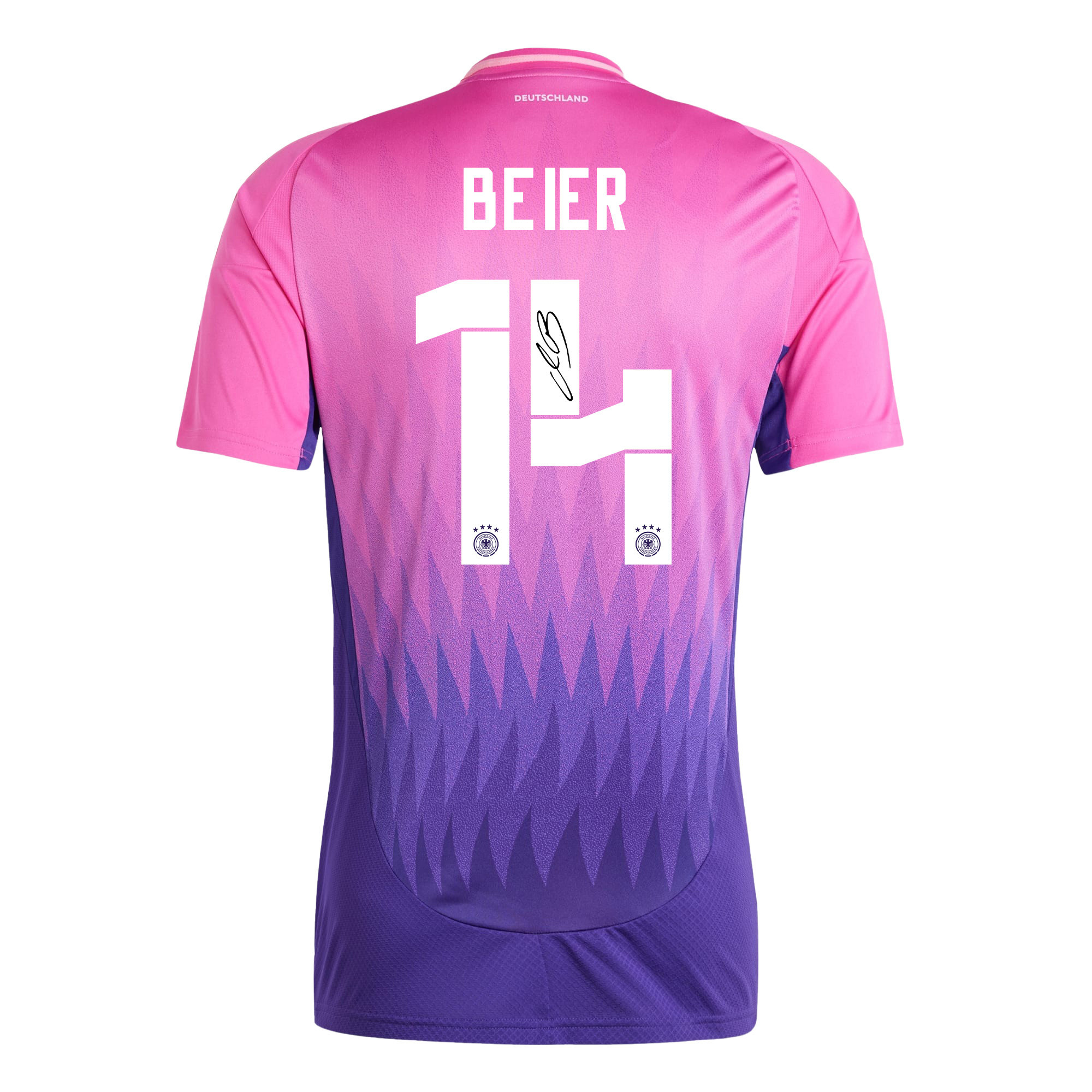 Maximilian Beier 14 Signed Germany National Team 2024/25 Away Jersey Autographed - Men