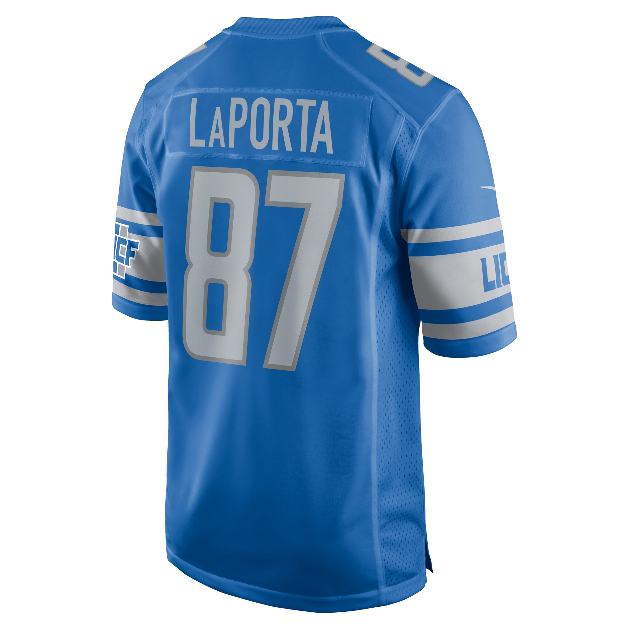 Sam LaPorta Detroit Lions  Team Game Jersey - Blue