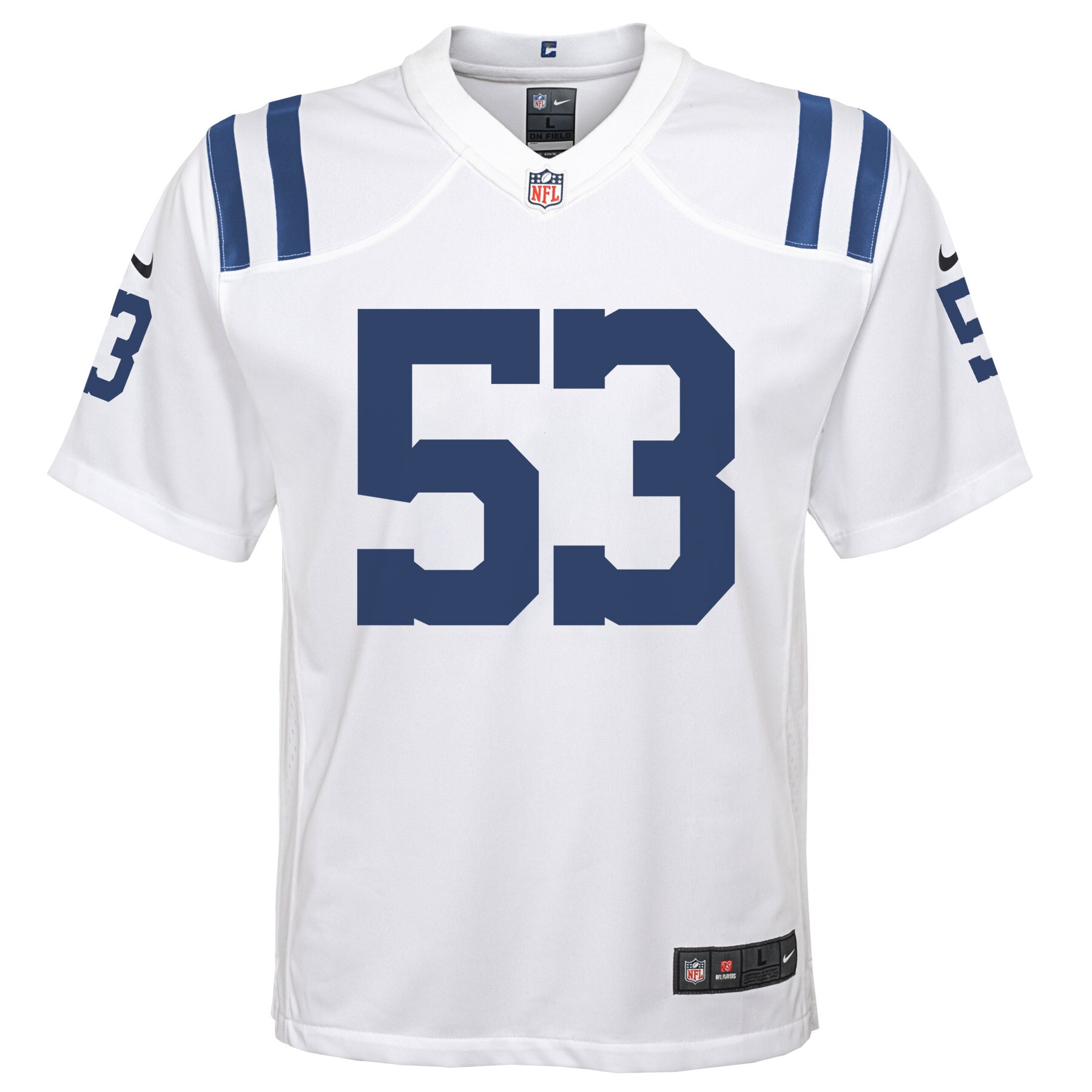 Shaquille Leonard Indianapolis Colts  Youth Game Jersey - White