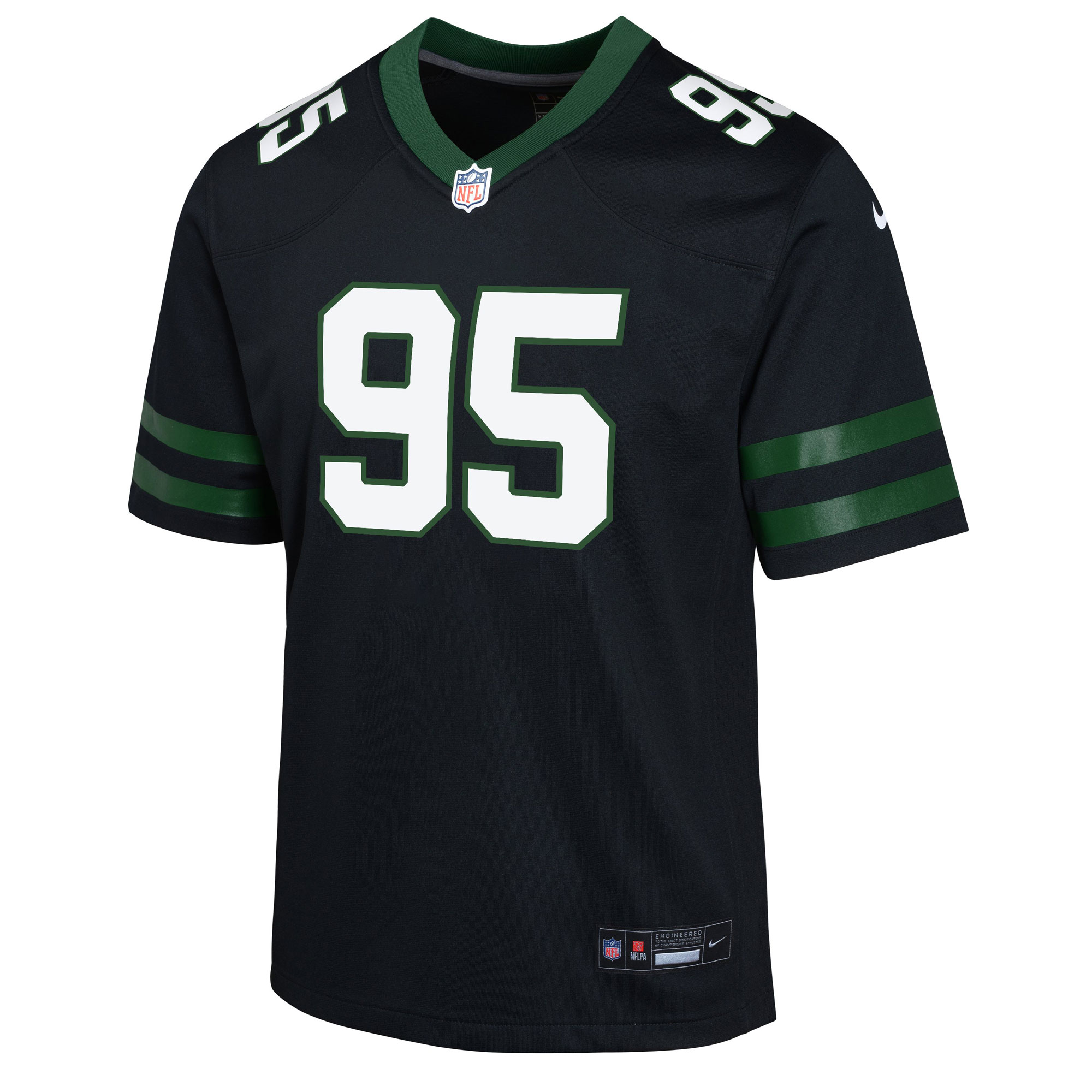 Quinnen Williams New York Jets  Youth Alternate Game Jersey - Legacy Black
